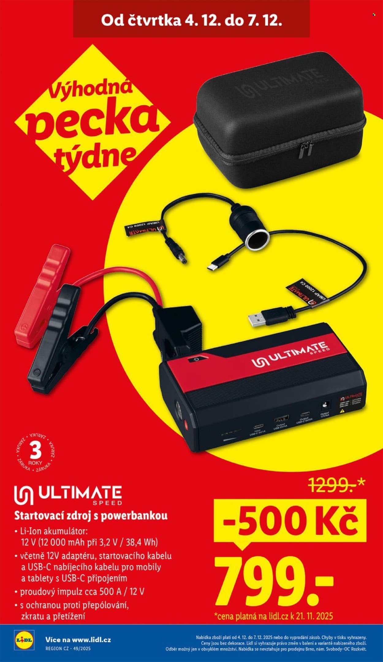 LIDL leták - Od čtvrtka 4.12.2025 (2025-12-04 - 2025-12-07)