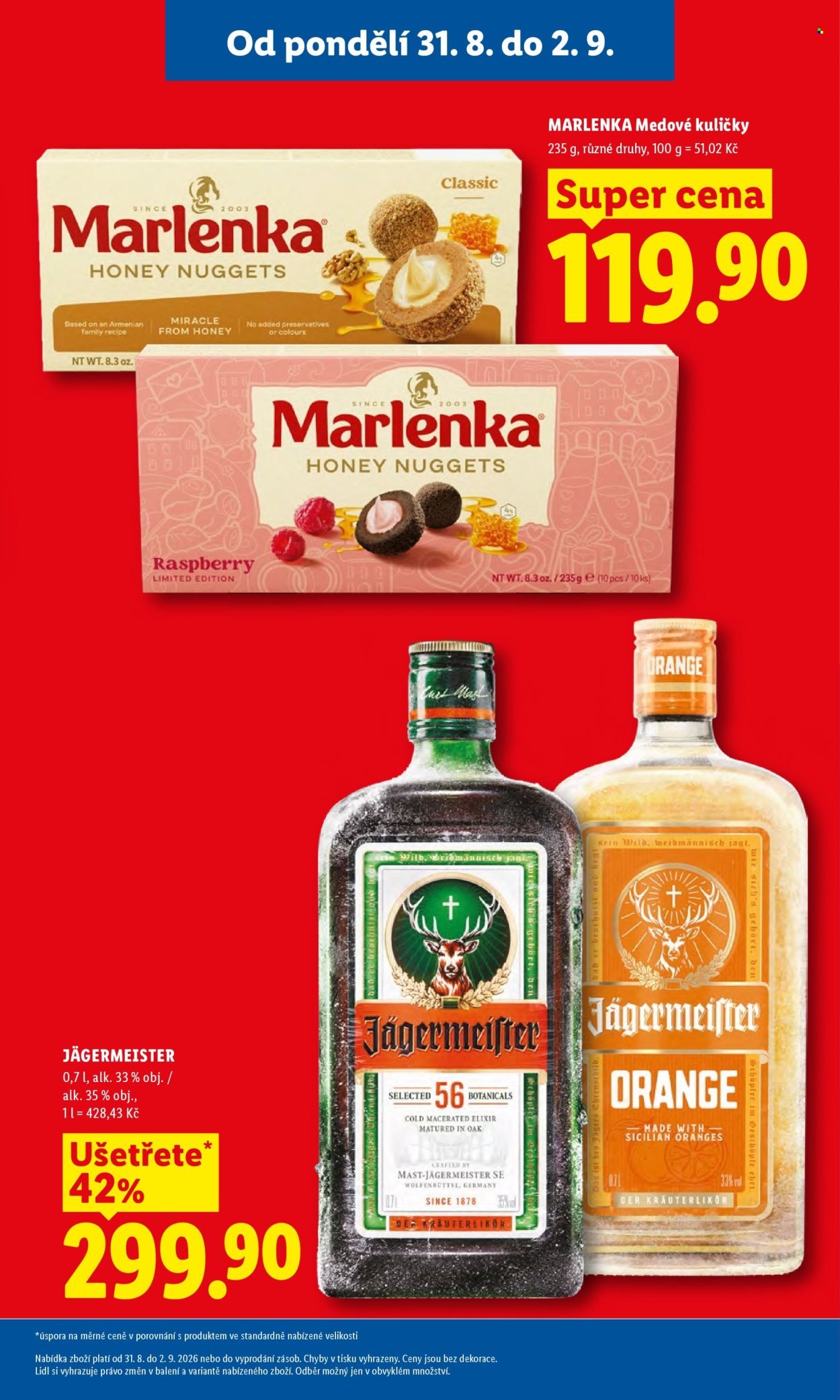 LIDL leták - Od pondělí 31.8.2026
