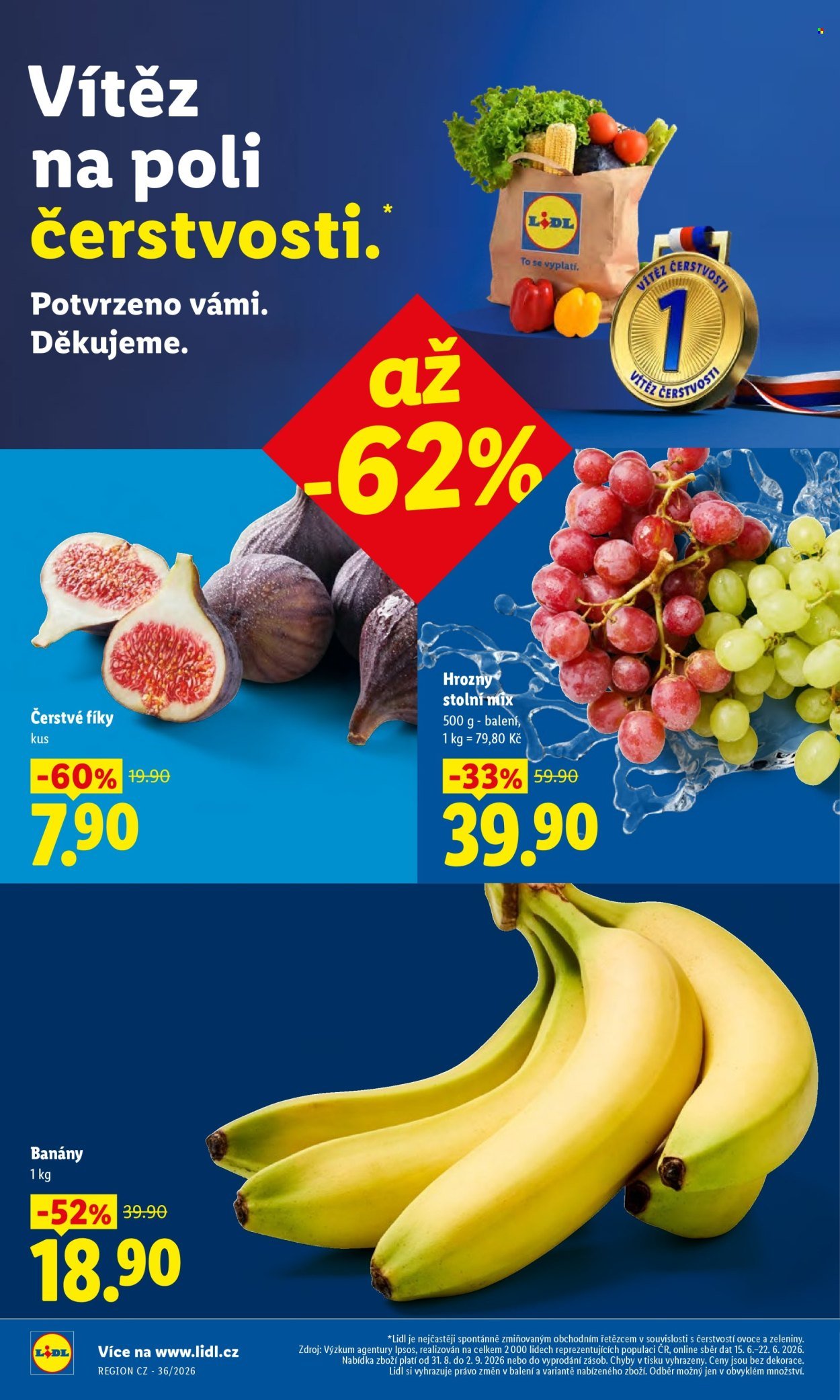 LIDL leták - Od pondělí 31.8.2026
