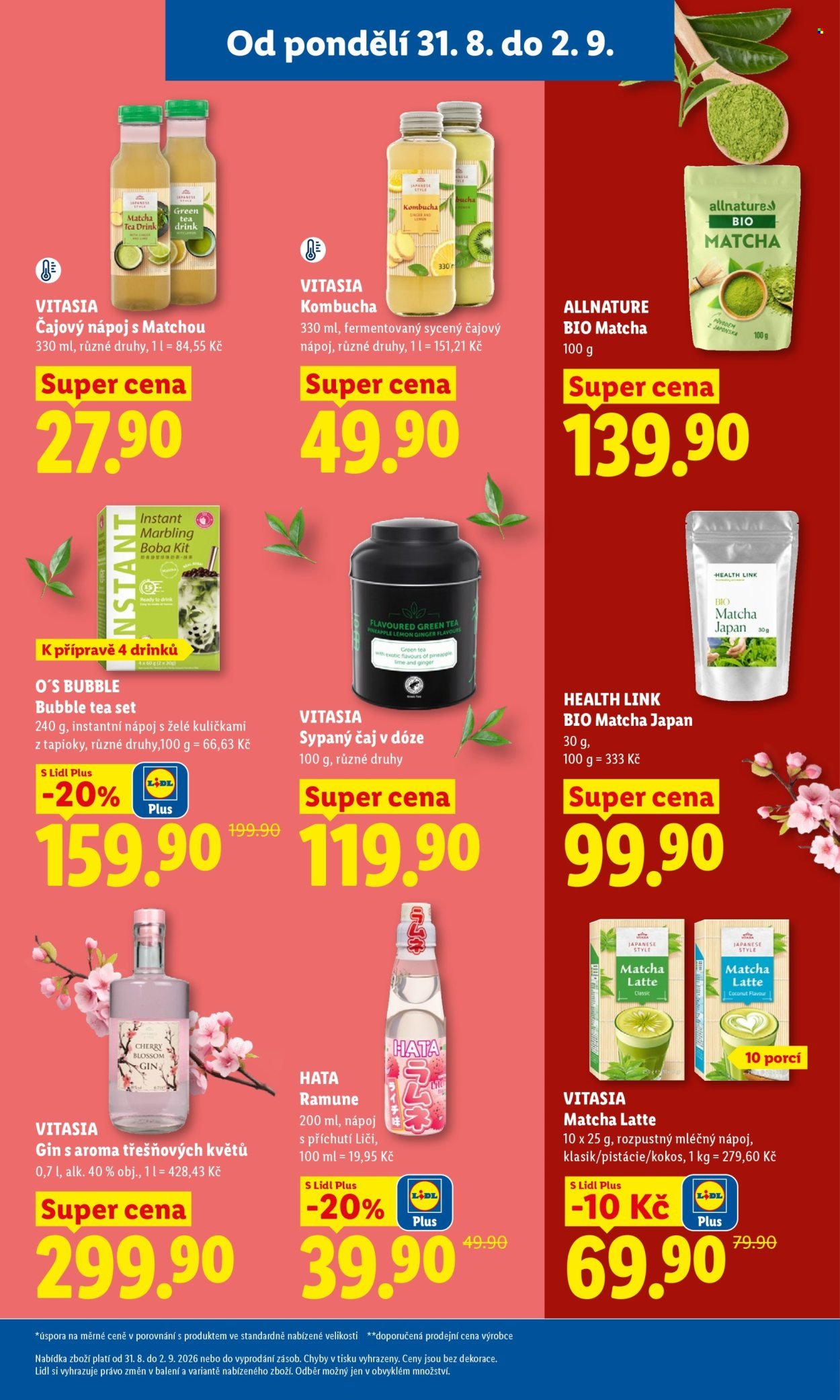 LIDL leták - Od pondělí 31.8.2026