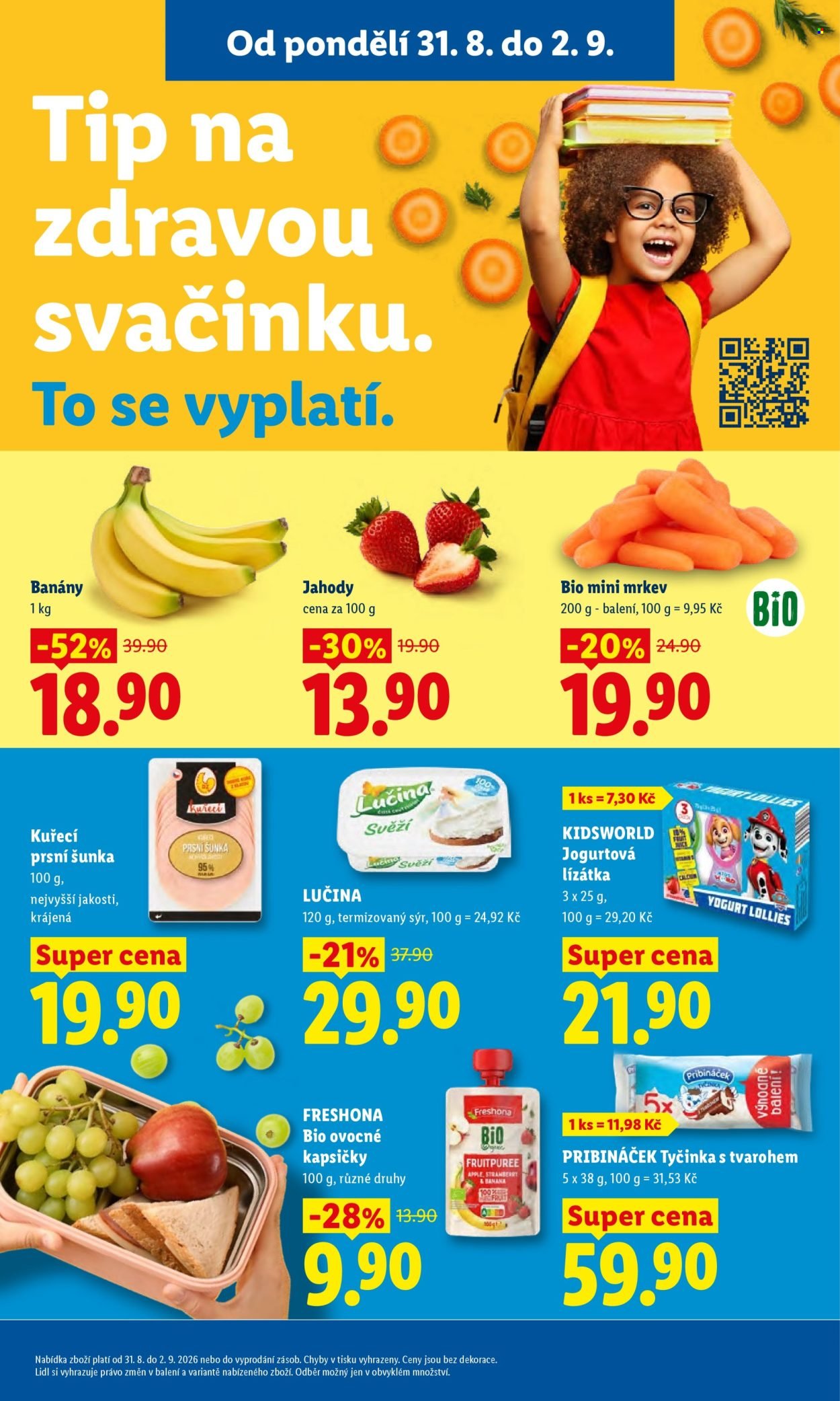 LIDL leták - Od pondělí 31.8.2026