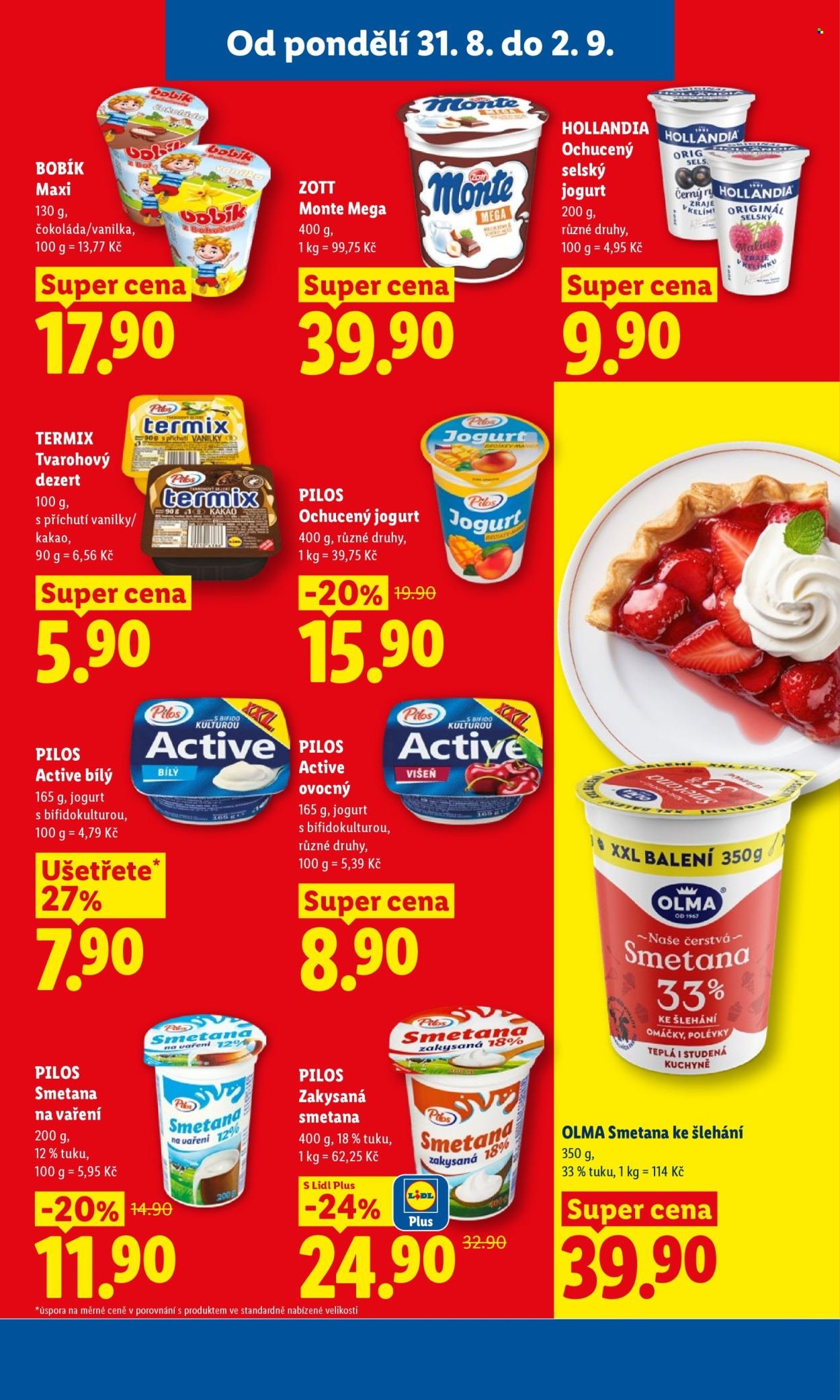 LIDL leták - Od pondělí 31.8.2026