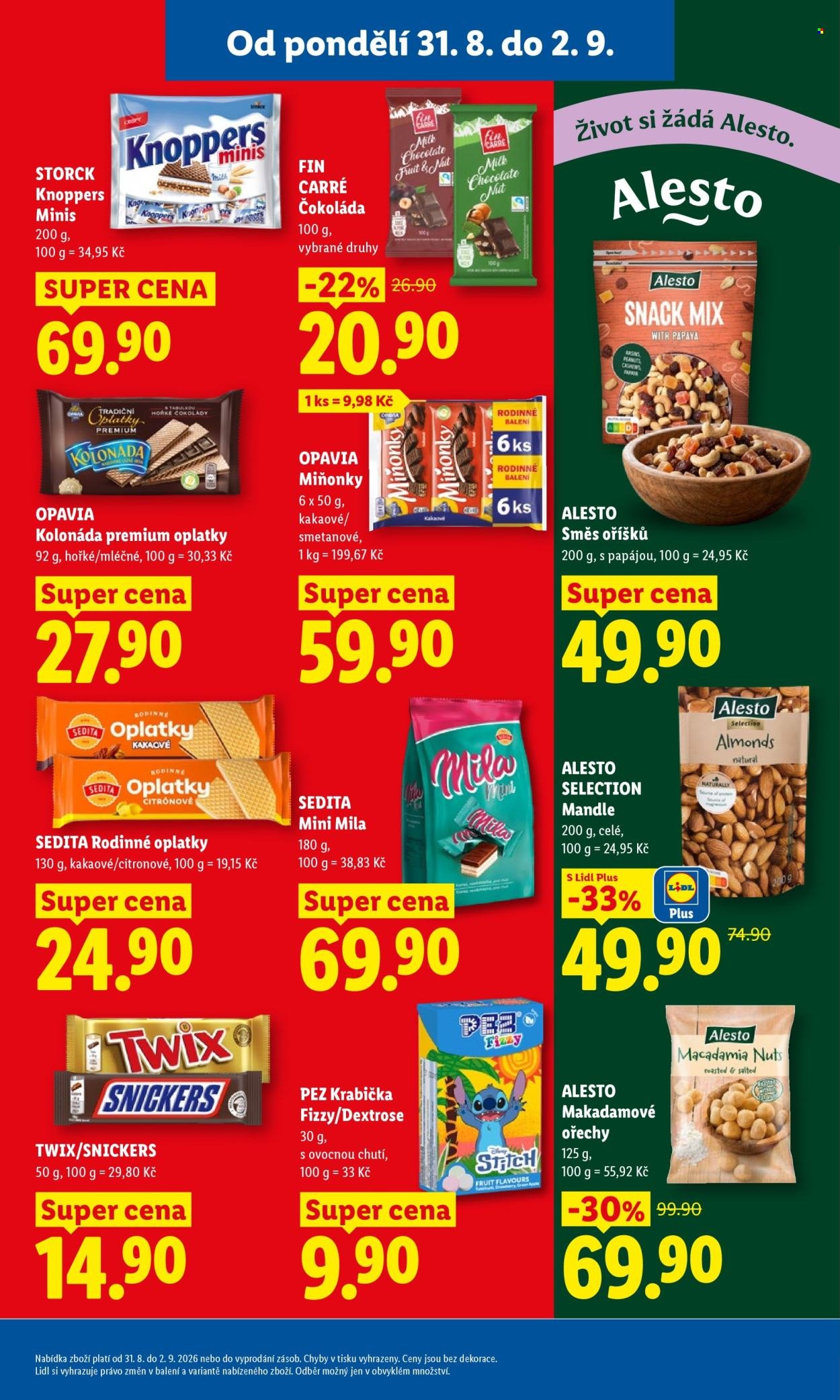 LIDL leták - Od pondělí 31.8.2026