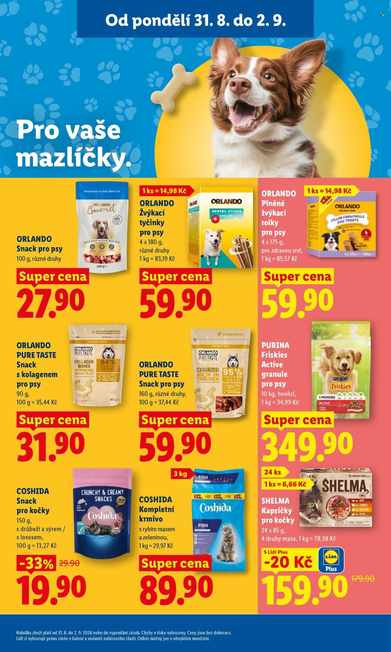 LIDL leták - Od pondělí 31.8.2026