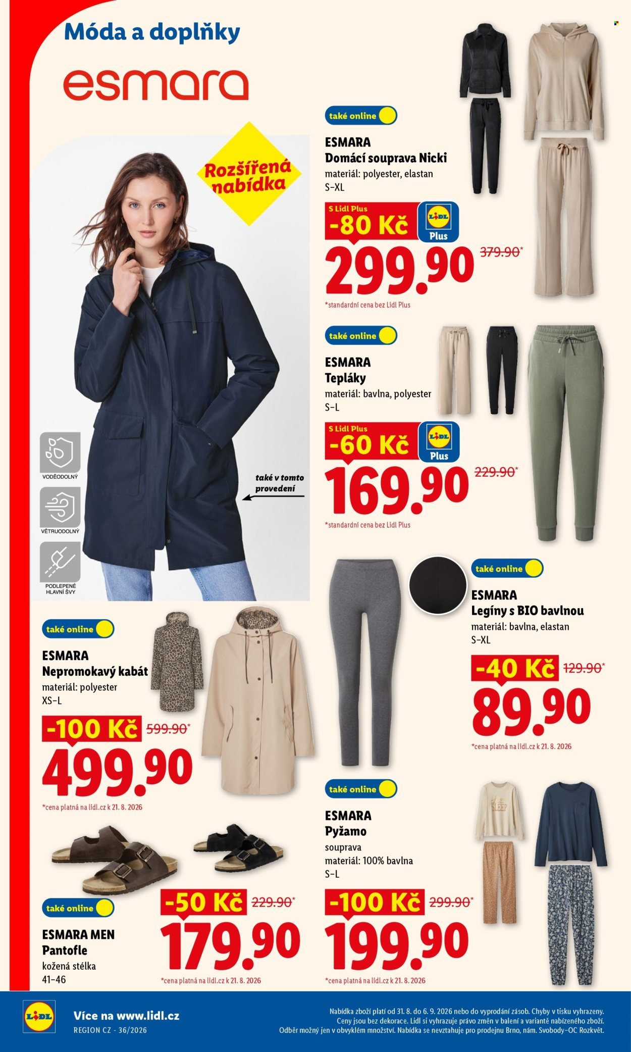 LIDL leták - Od pondělí 31.8.2026