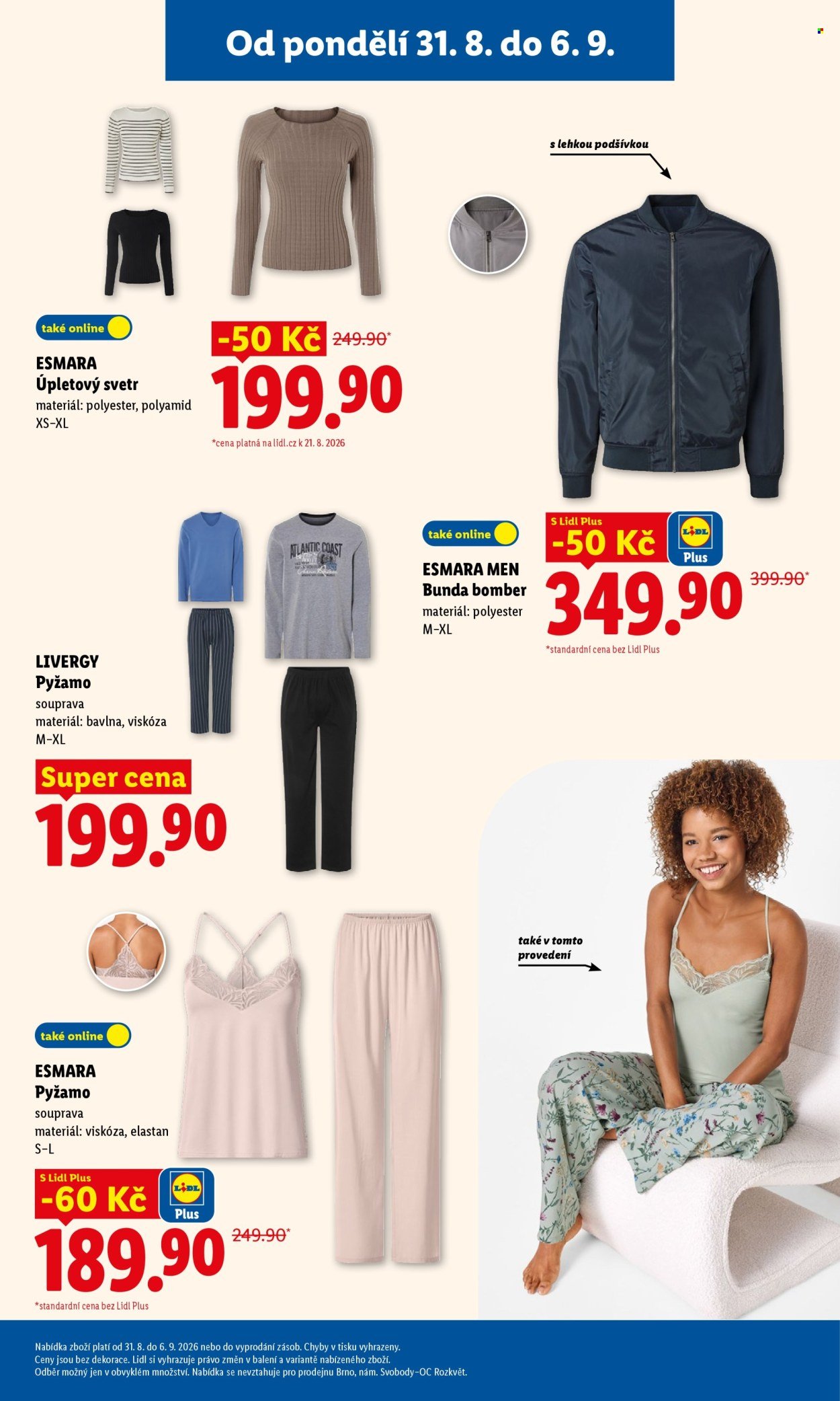 LIDL leták - Od pondělí 31.8.2026