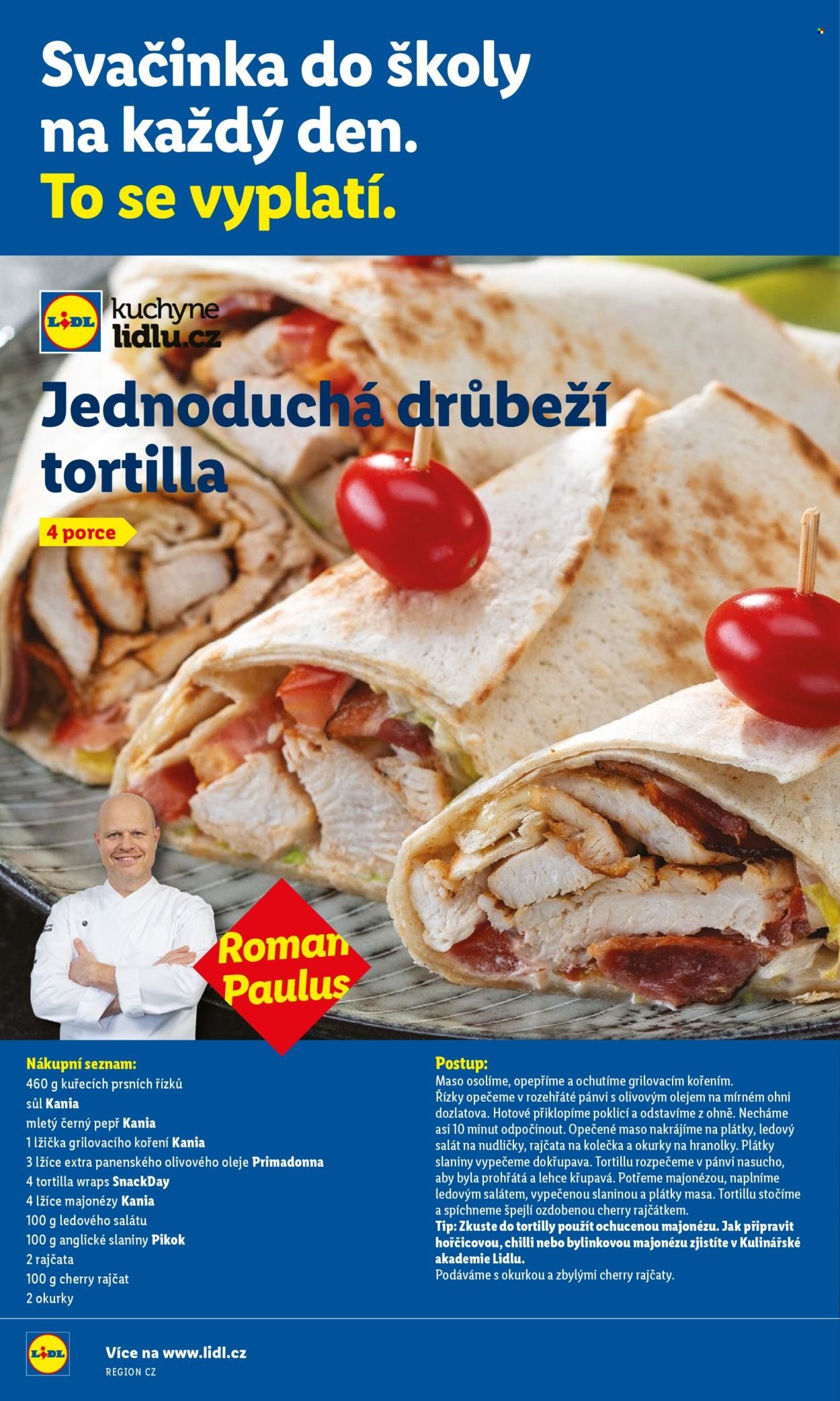 LIDL leták - Od pondělí 31.8.2026