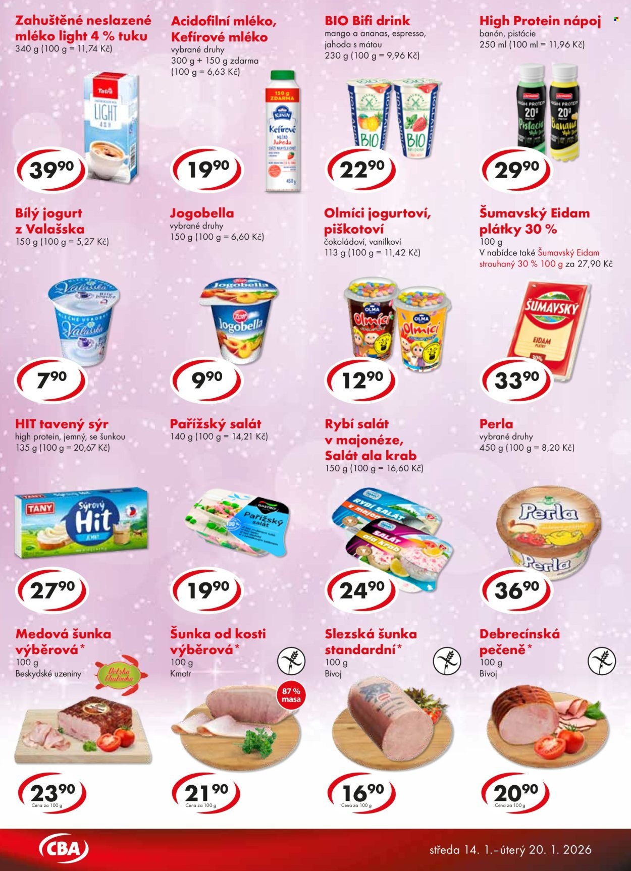 CBA leták - Od středy 14.1.2026 (2026-01-14 - 2026-01-20)
