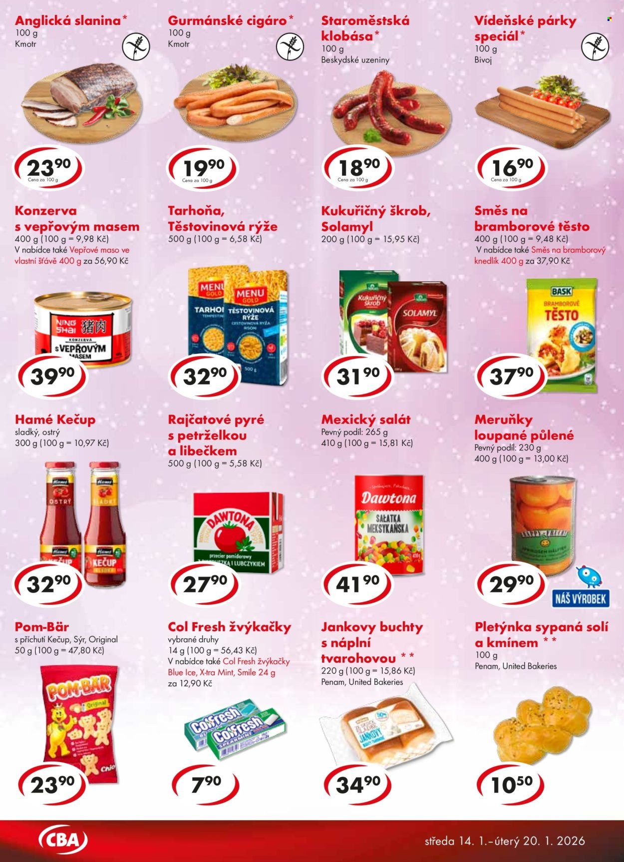 CBA leták - Od středy 14.1.2026 (2026-01-14 - 2026-01-20)