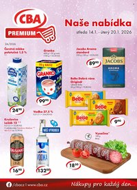 CBA leták - Od středy 14.1.2026 (2026-01-14 - 2026-01-20)