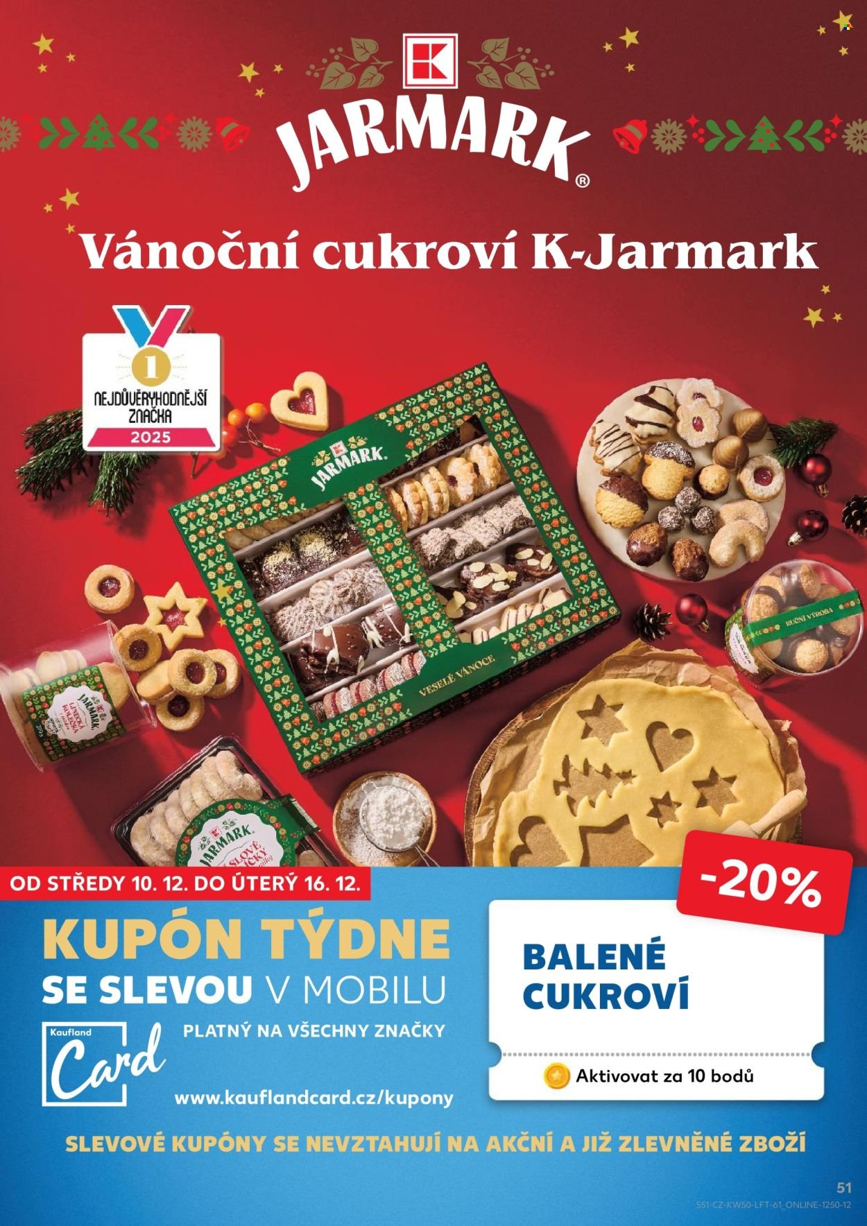 KAUFLAND leták - Od středy 10.12.2025 (2025-12-10 - 2025-12-16)