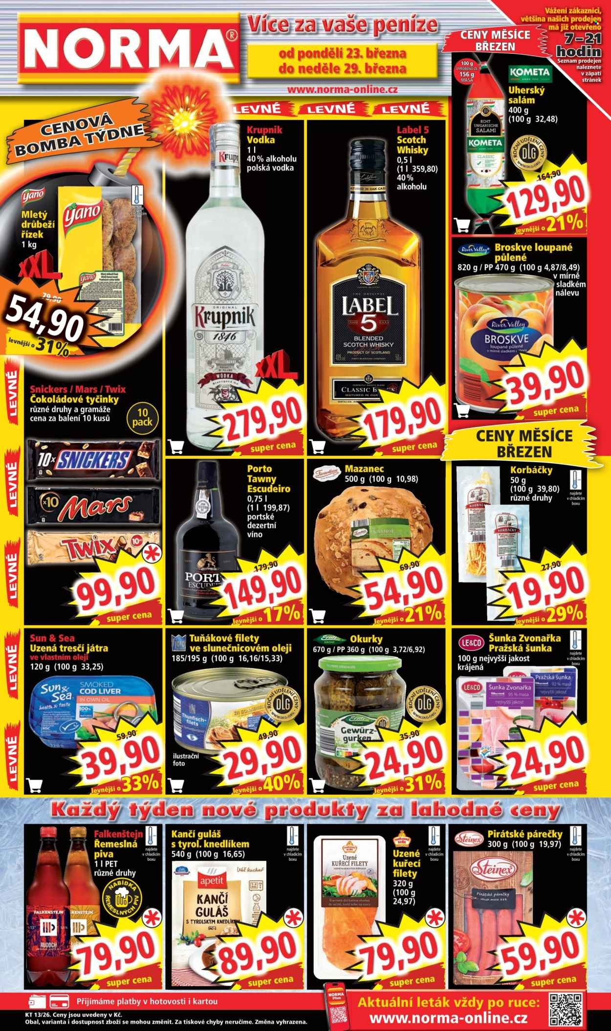 NORMA leták - Od pondělí 23.3.2026 (2026-03-23 - 2026-03-29)