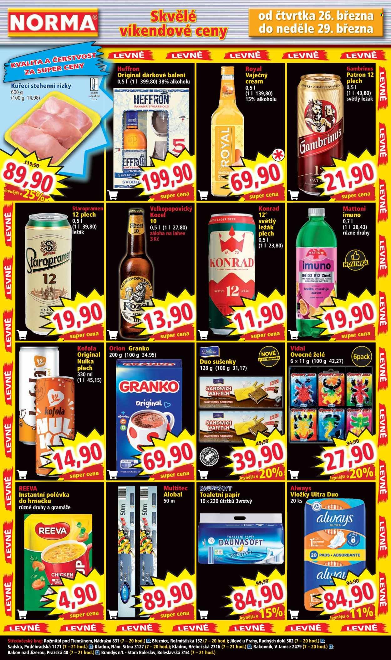 NORMA leták - Od pondělí 23.3.2026 (2026-03-23 - 2026-03-29)