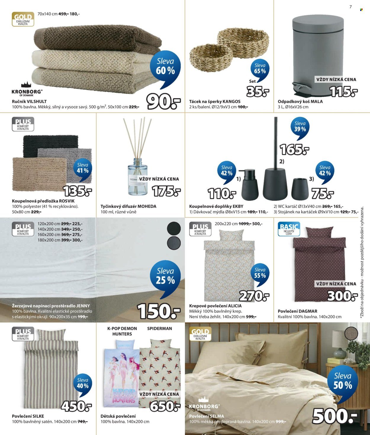 JYSK leták - Výprodej sleva až 65%