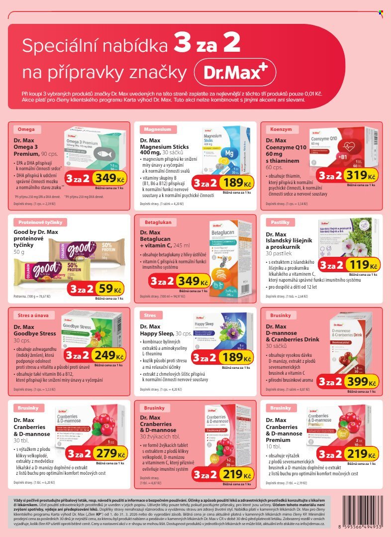 DR. MAX leták - Od neděle 1.3.2026 (2026-03-01 - 2026-03-31)