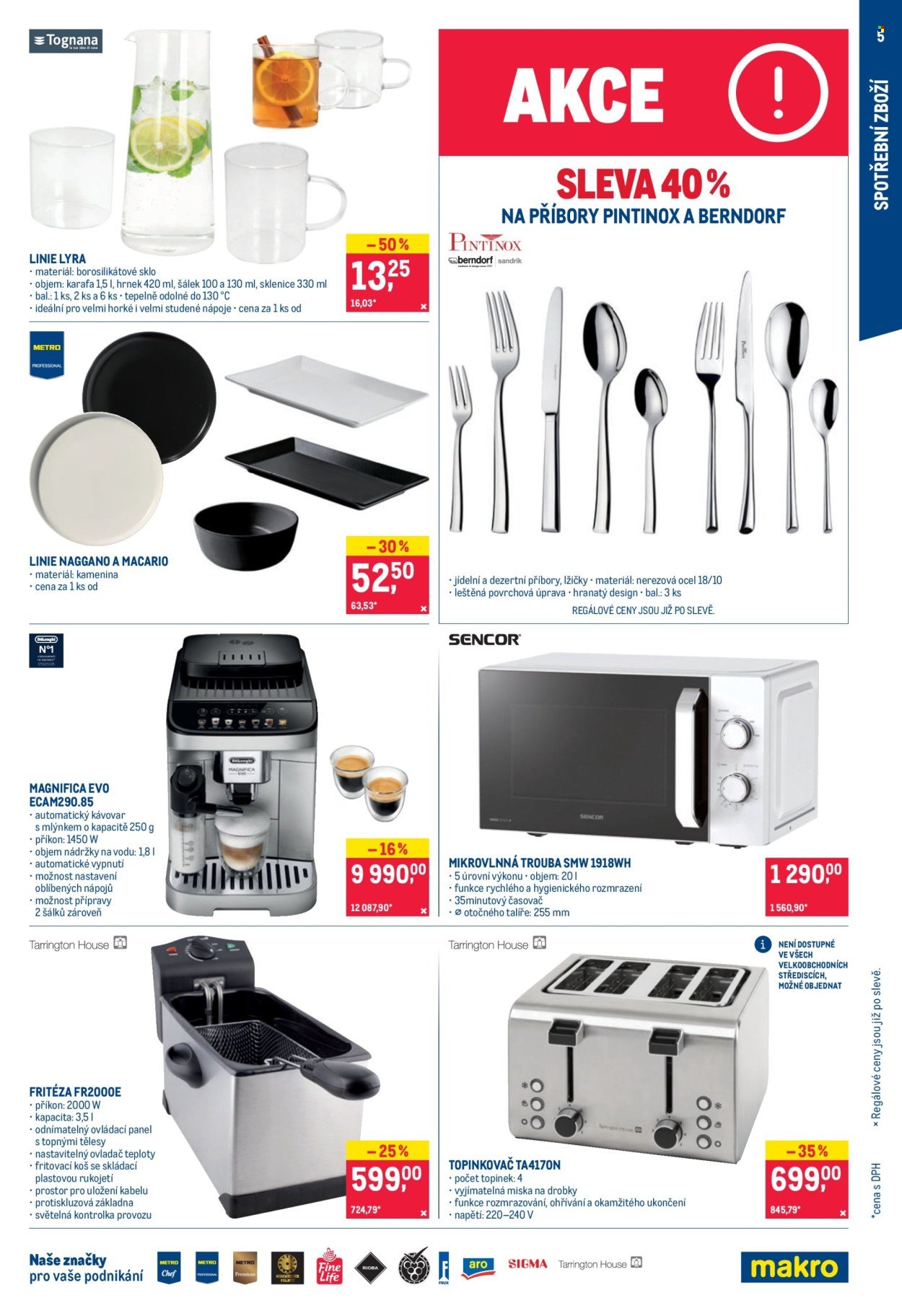MAKRO leták - Nepotravinové zboží
