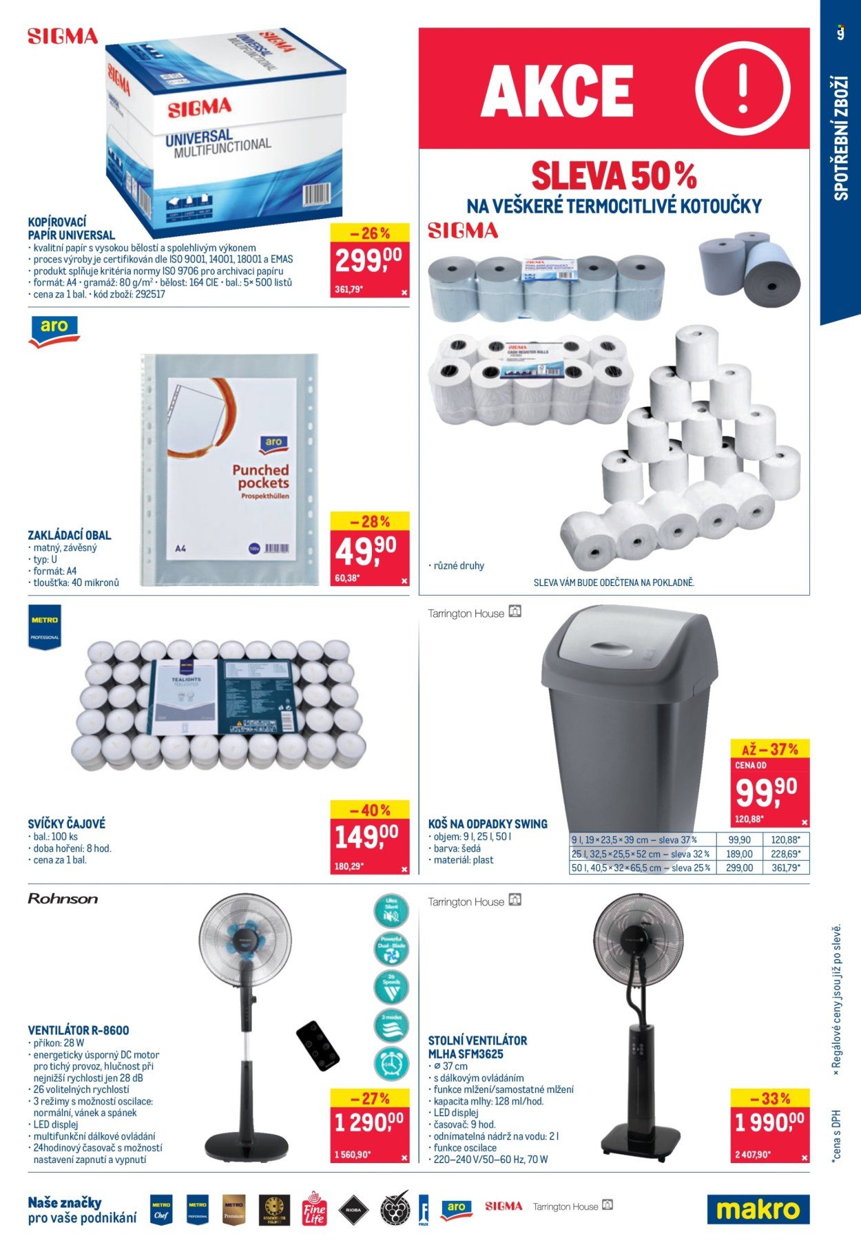 MAKRO leták - Nepotravinové zboží