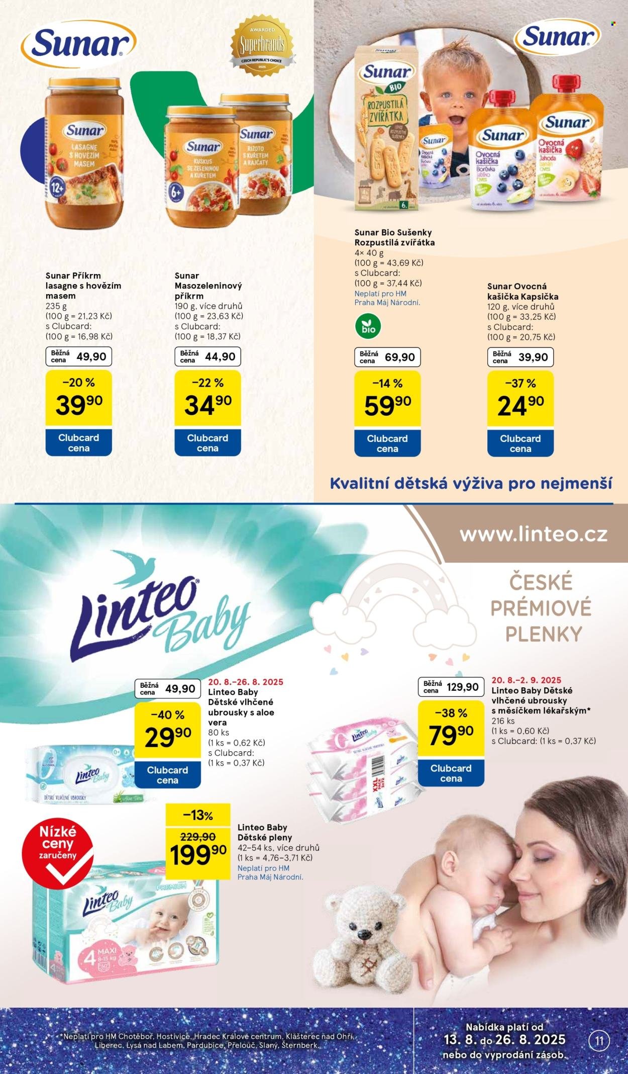 TESCO leták - 15 let s Clubcard (2025-08-20 - 2025-08-26)