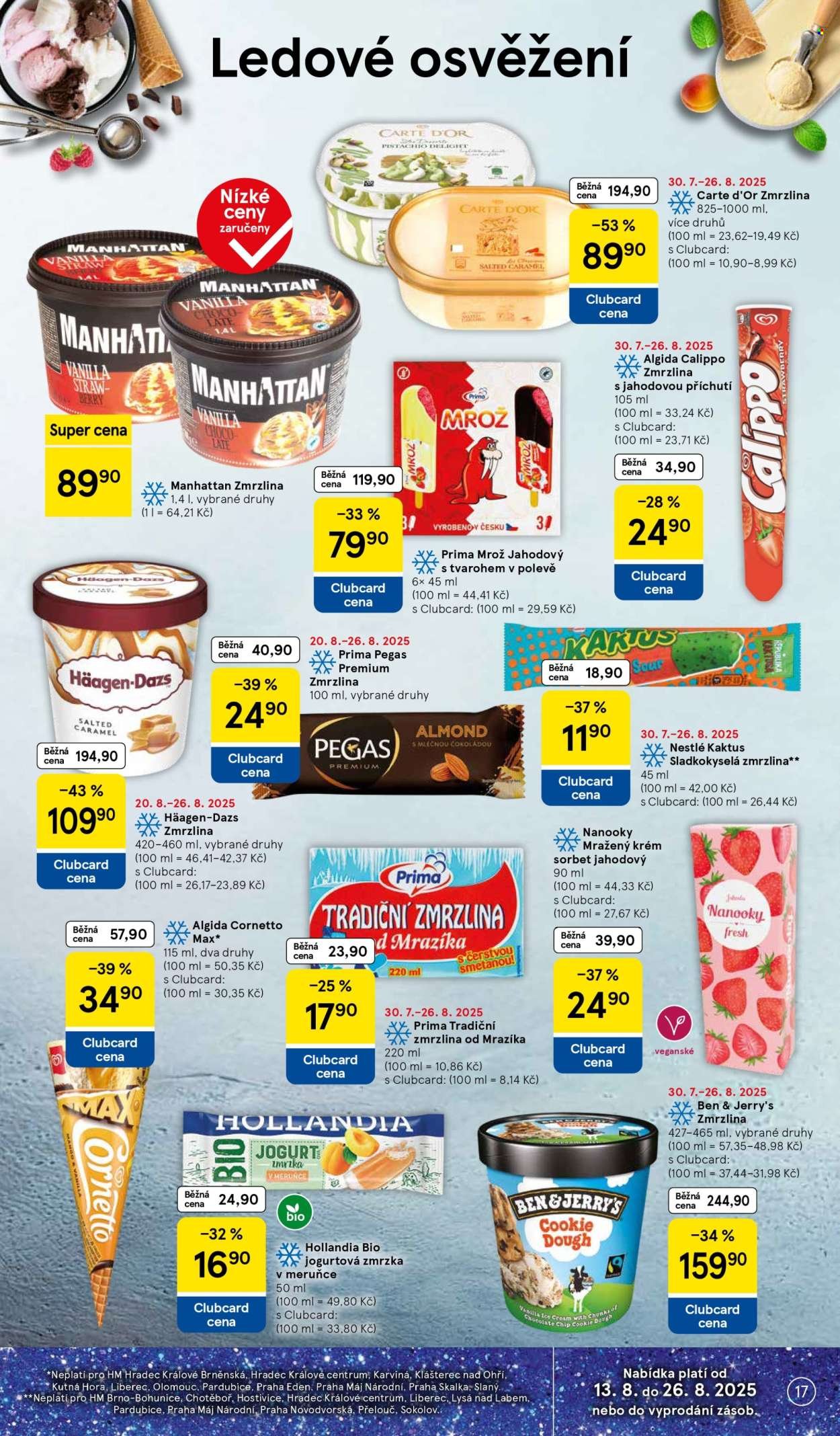 TESCO leták - 15 let s Clubcard (2025-08-20 - 2025-08-26)