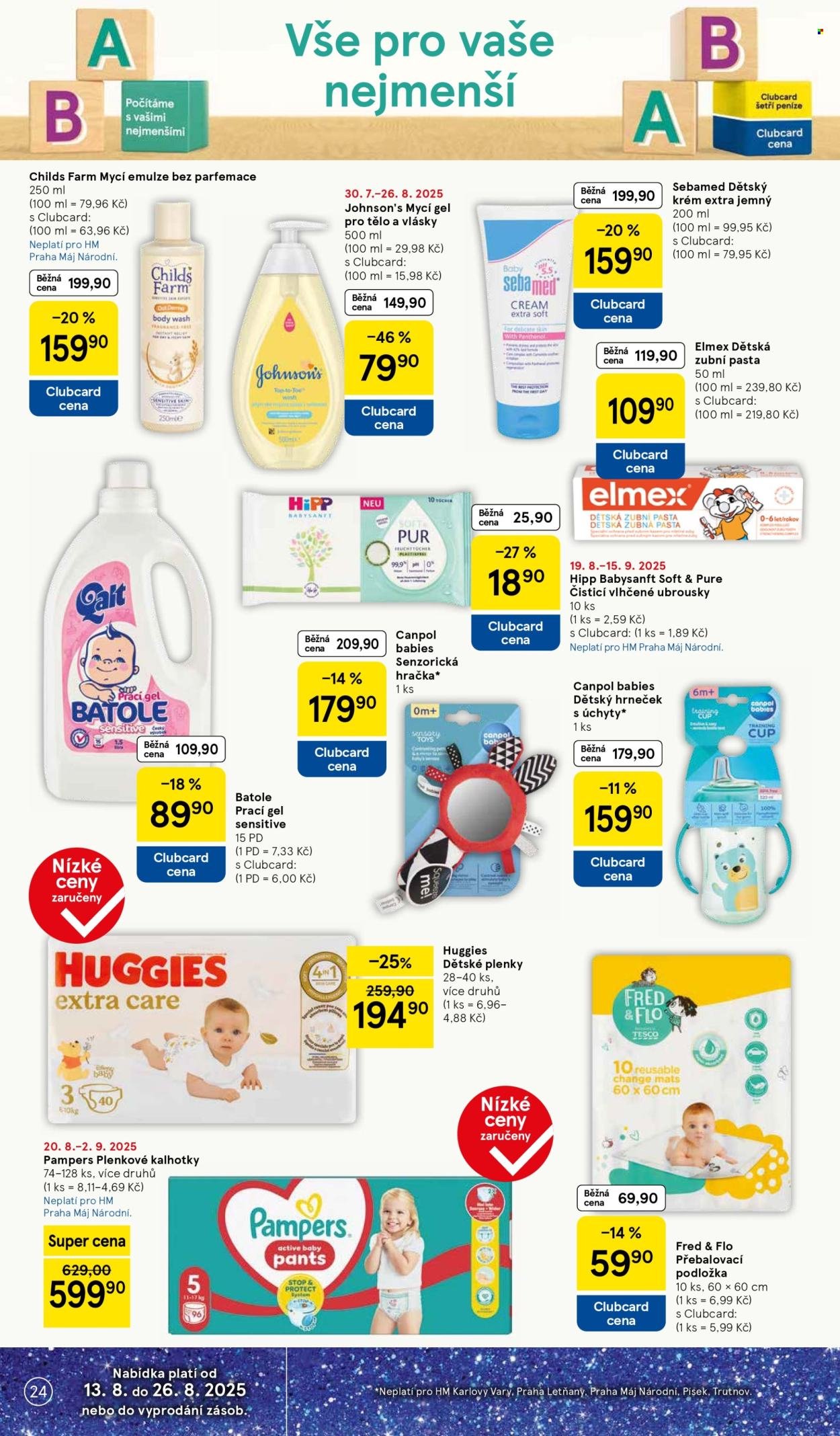 TESCO leták - 15 let s Clubcard (2025-08-20 - 2025-08-26)