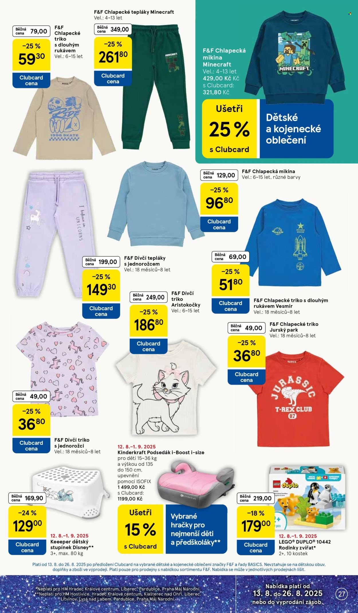 TESCO leták - 15 let s Clubcard (2025-08-20 - 2025-08-26)
