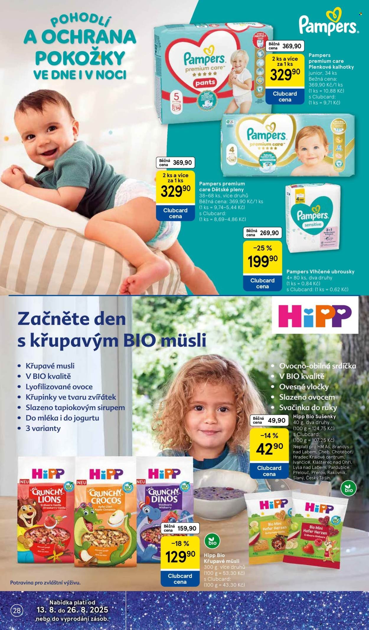 TESCO leták - 15 let s Clubcard (2025-08-20 - 2025-08-26)