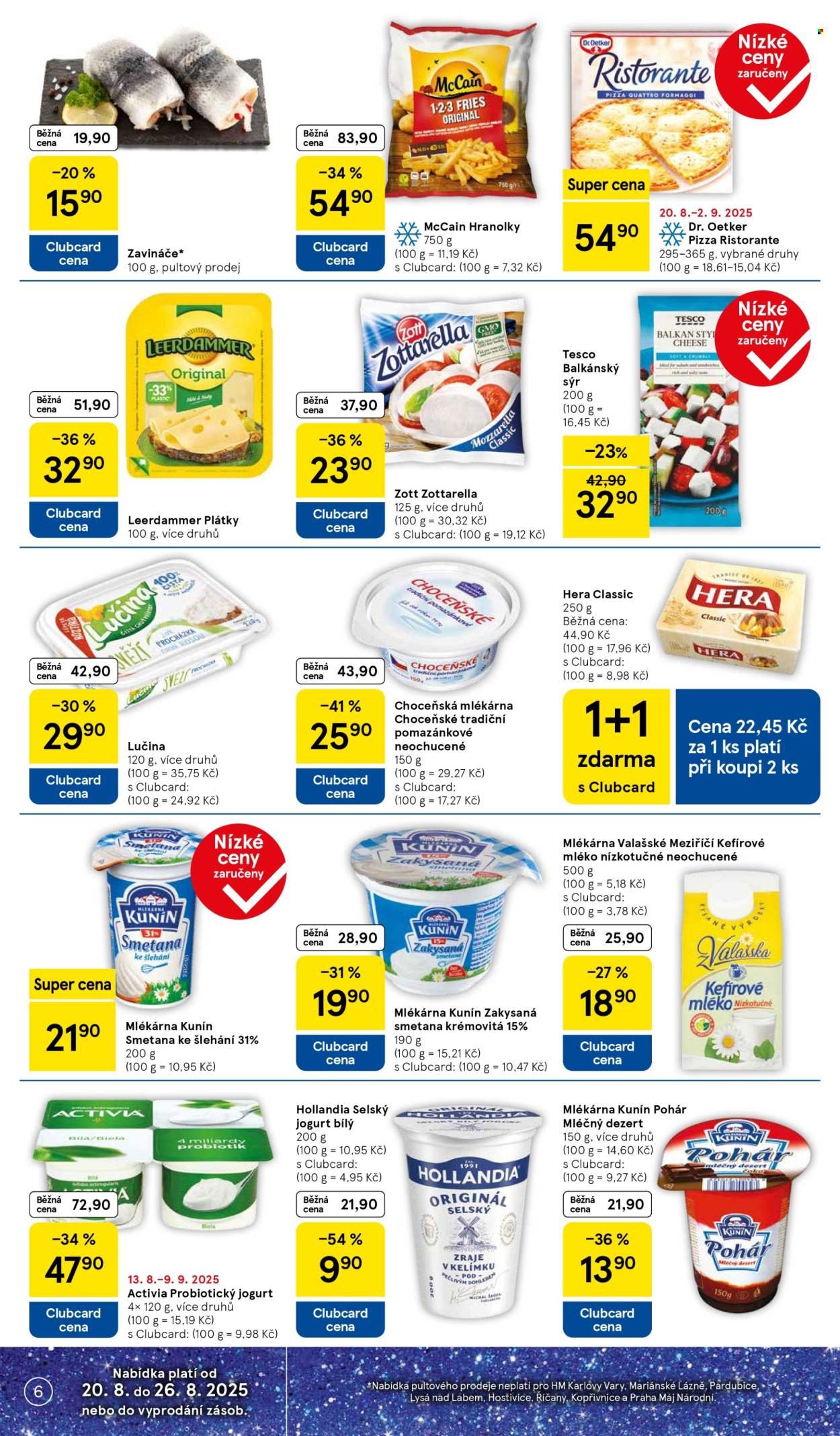 TESCO leták - 15 let s Clubcard (2025-08-20 - 2025-08-26)