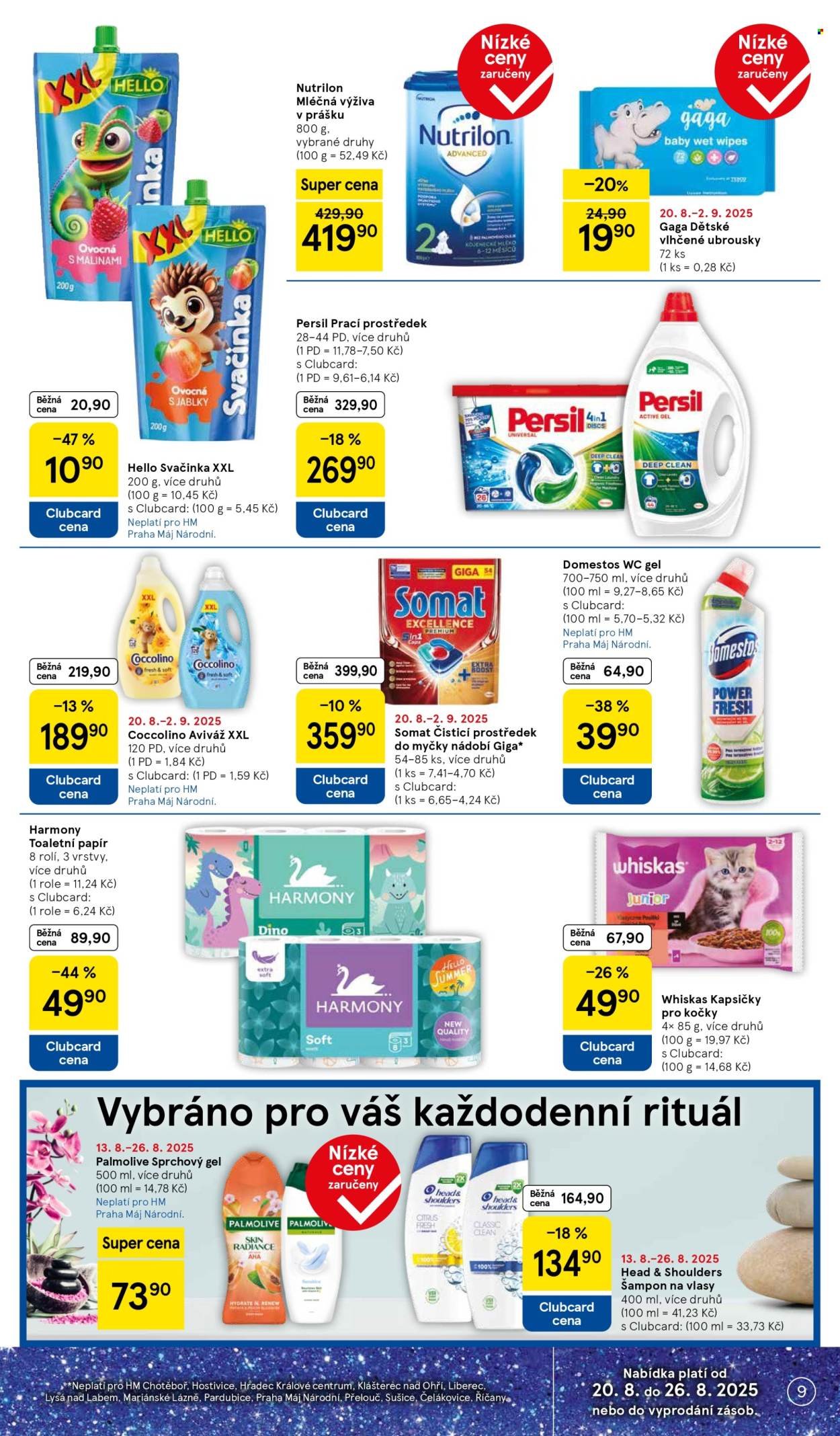 TESCO leták - 15 let s Clubcard (2025-08-20 - 2025-08-26)