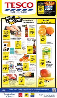 TESCO leták - Super výhodné