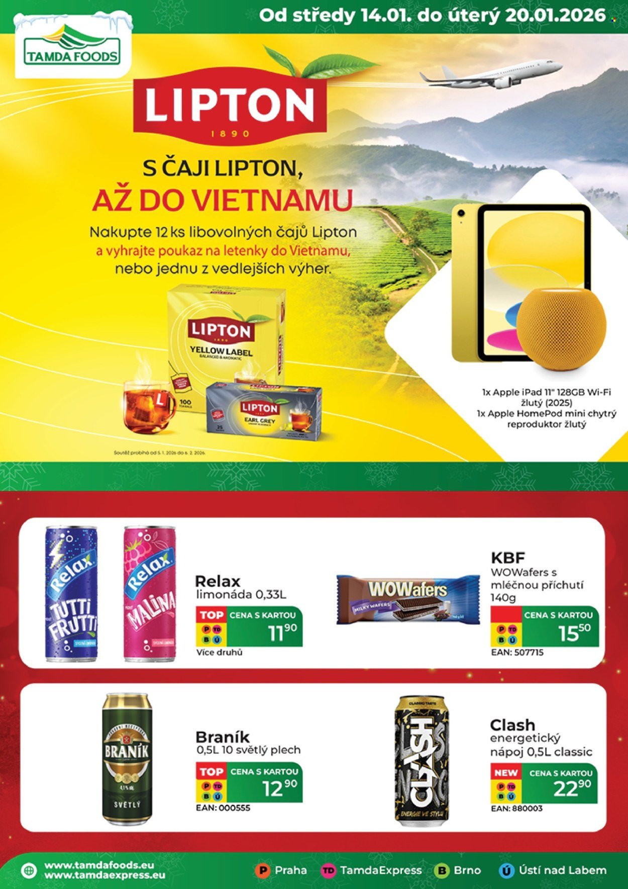 TAMDA FOODS leták - Od středy 14.1.2026 (2026-01-14 - 2026-01-20)