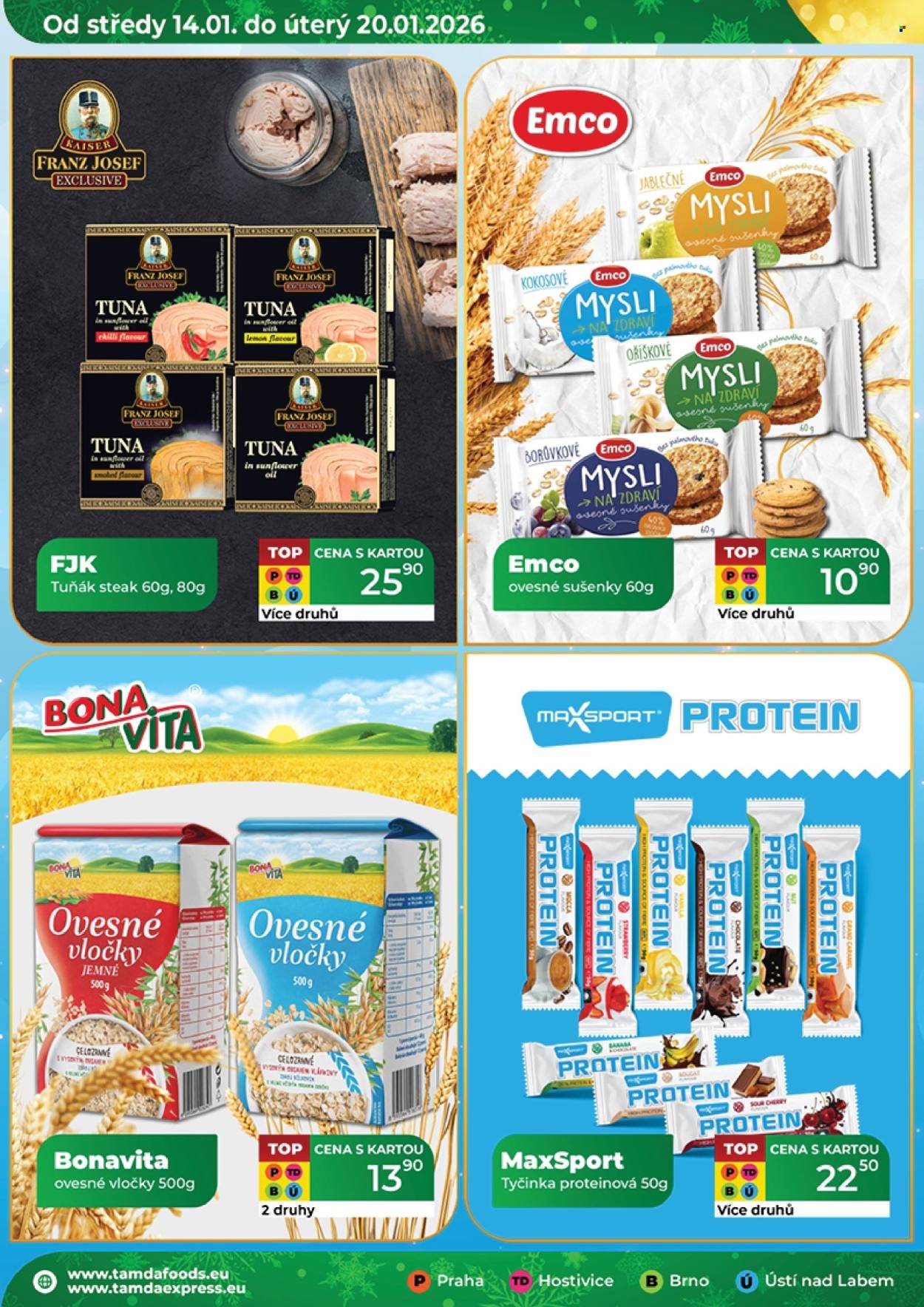 TAMDA FOODS leták - Od středy 14.1.2026 (2026-01-14 - 2026-01-20)