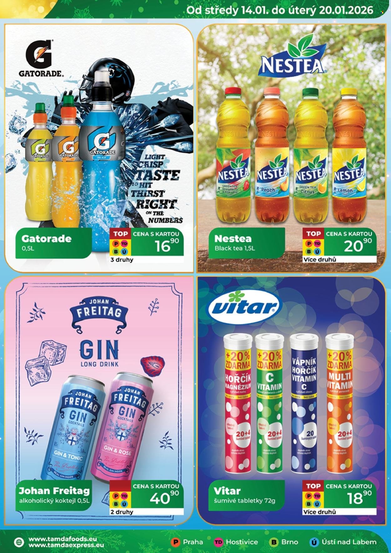 TAMDA FOODS leták - Od středy 14.1.2026 (2026-01-14 - 2026-01-20)