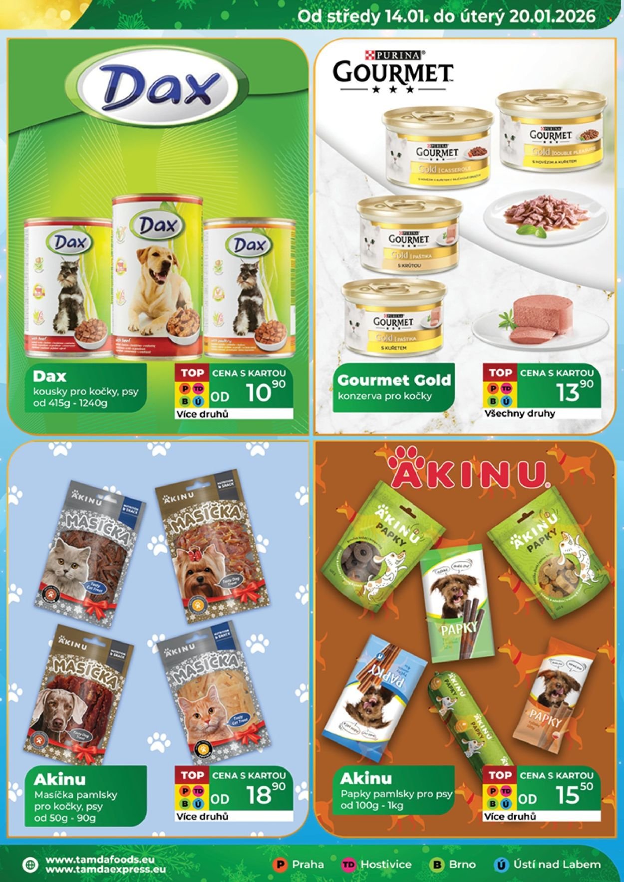 TAMDA FOODS leták - Od středy 14.1.2026 (2026-01-14 - 2026-01-20)