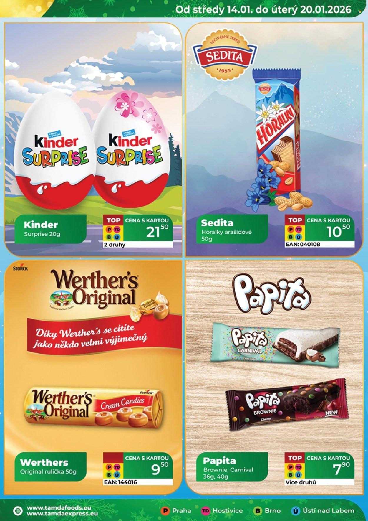 TAMDA FOODS leták - Od středy 14.1.2026 (2026-01-14 - 2026-01-20)