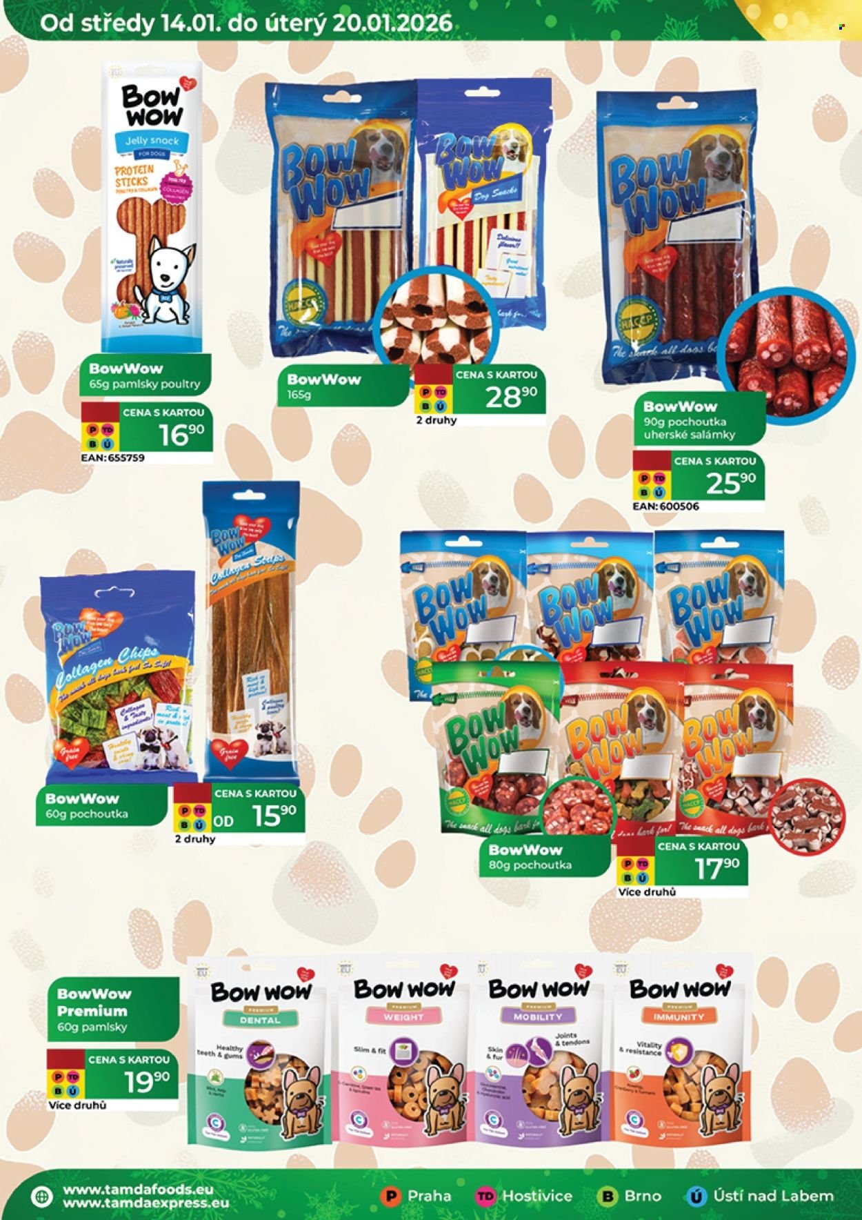 TAMDA FOODS leták - Od středy 14.1.2026 (2026-01-14 - 2026-01-20)