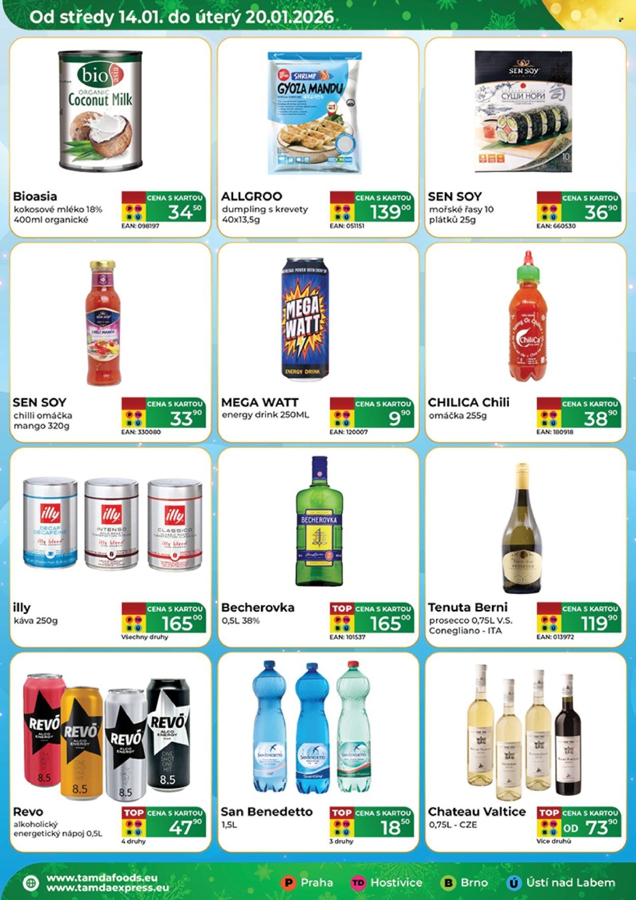 TAMDA FOODS leták - Od středy 14.1.2026 (2026-01-14 - 2026-01-20)