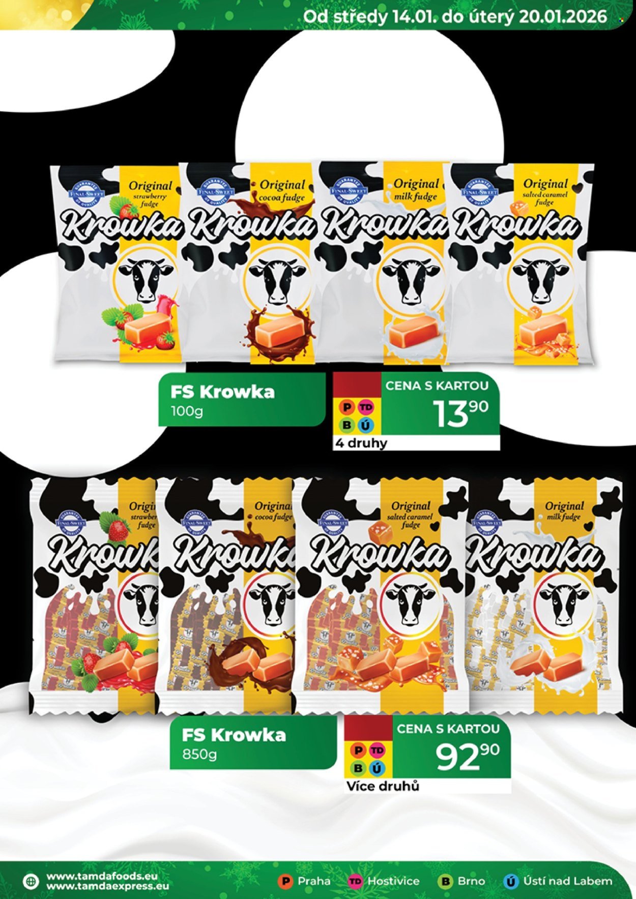 TAMDA FOODS leták - Od středy 14.1.2026 (2026-01-14 - 2026-01-20)