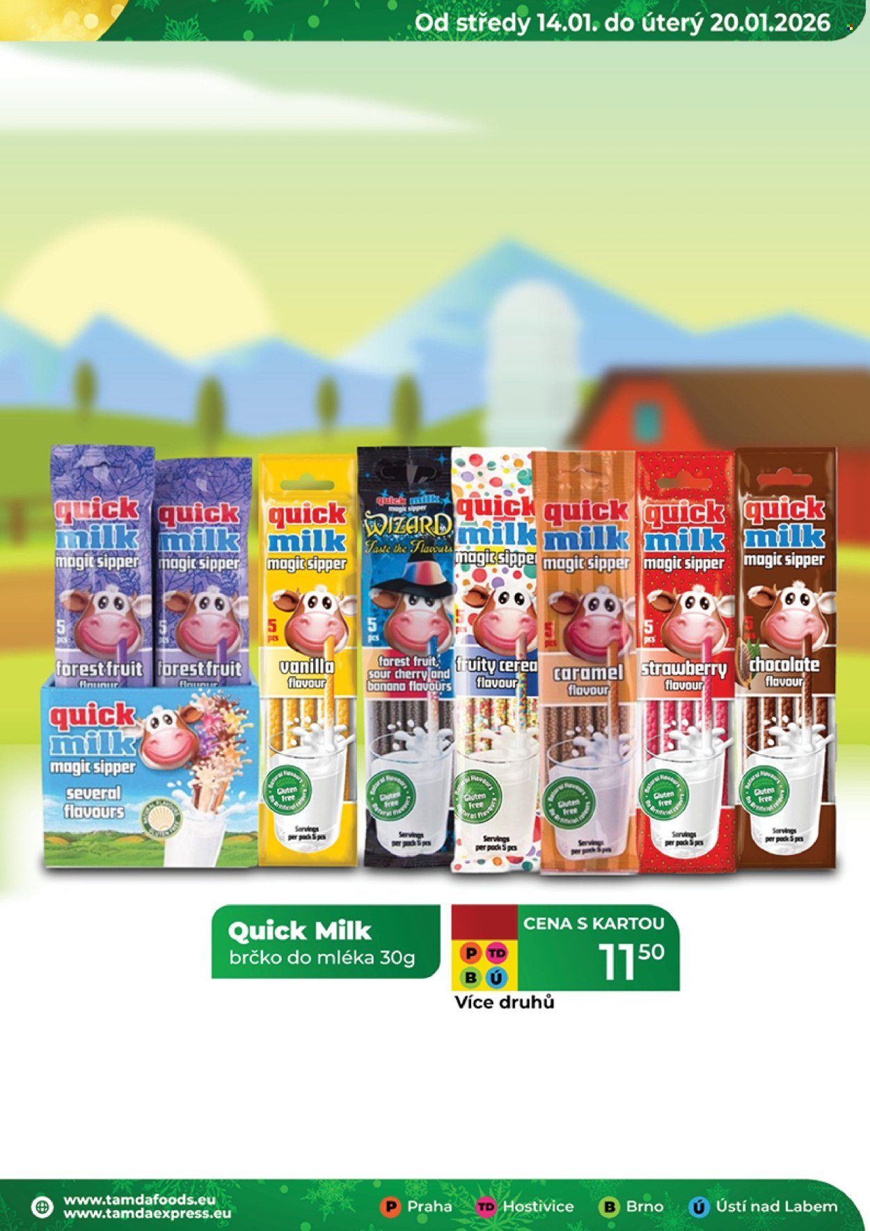 TAMDA FOODS leták - Od středy 14.1.2026 (2026-01-14 - 2026-01-20)