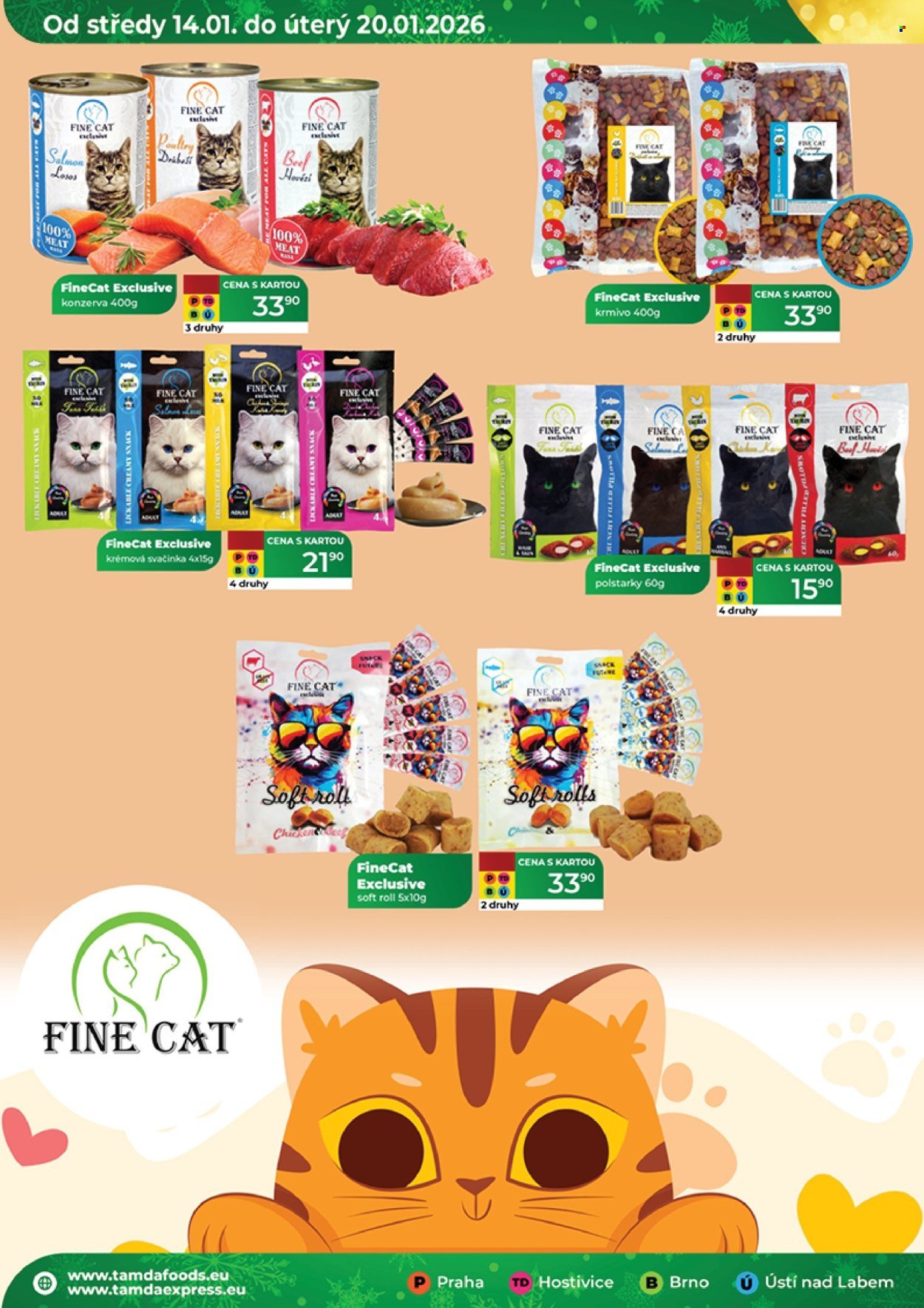 TAMDA FOODS leták - Od středy 14.1.2026 (2026-01-14 - 2026-01-20)