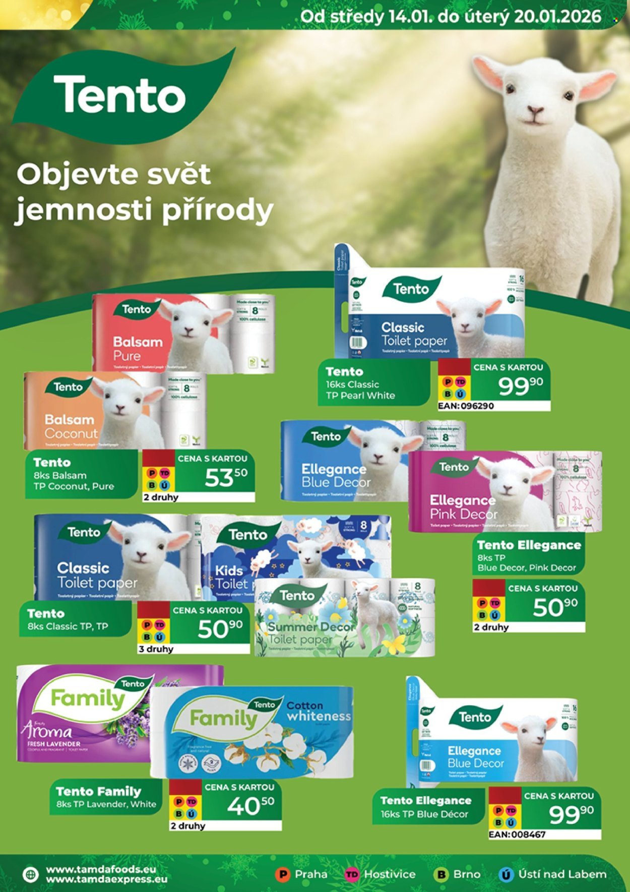 TAMDA FOODS leták - Od středy 14.1.2026 (2026-01-14 - 2026-01-20)