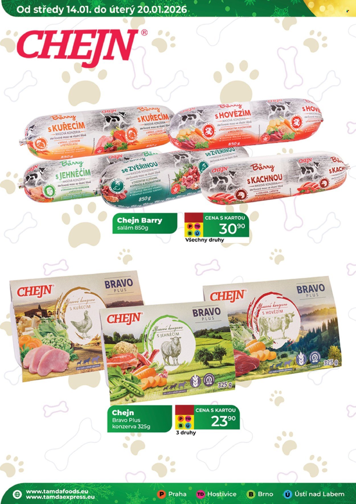 TAMDA FOODS leták - Od středy 14.1.2026 (2026-01-14 - 2026-01-20)