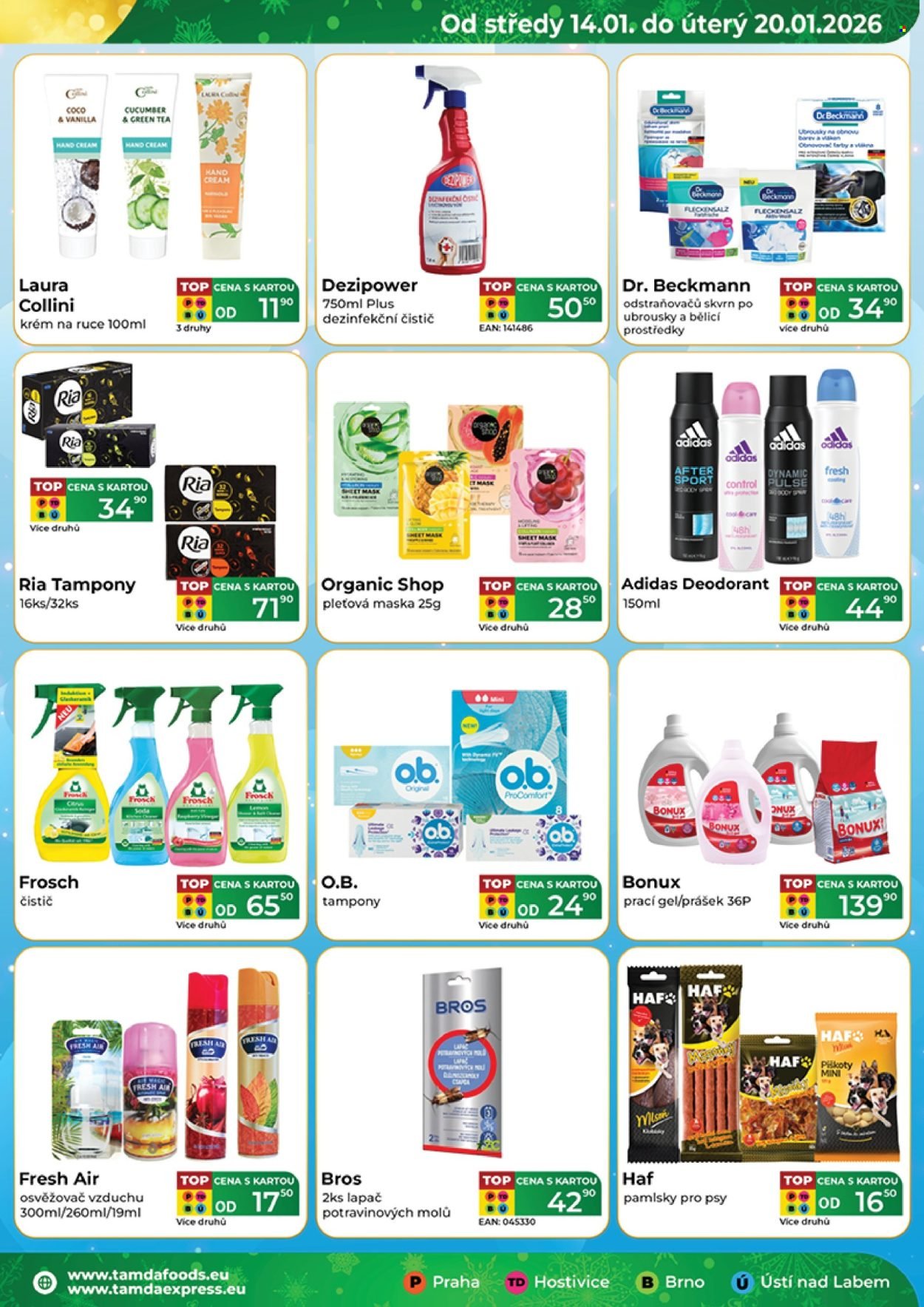 TAMDA FOODS leták - Od středy 14.1.2026 (2026-01-14 - 2026-01-20)