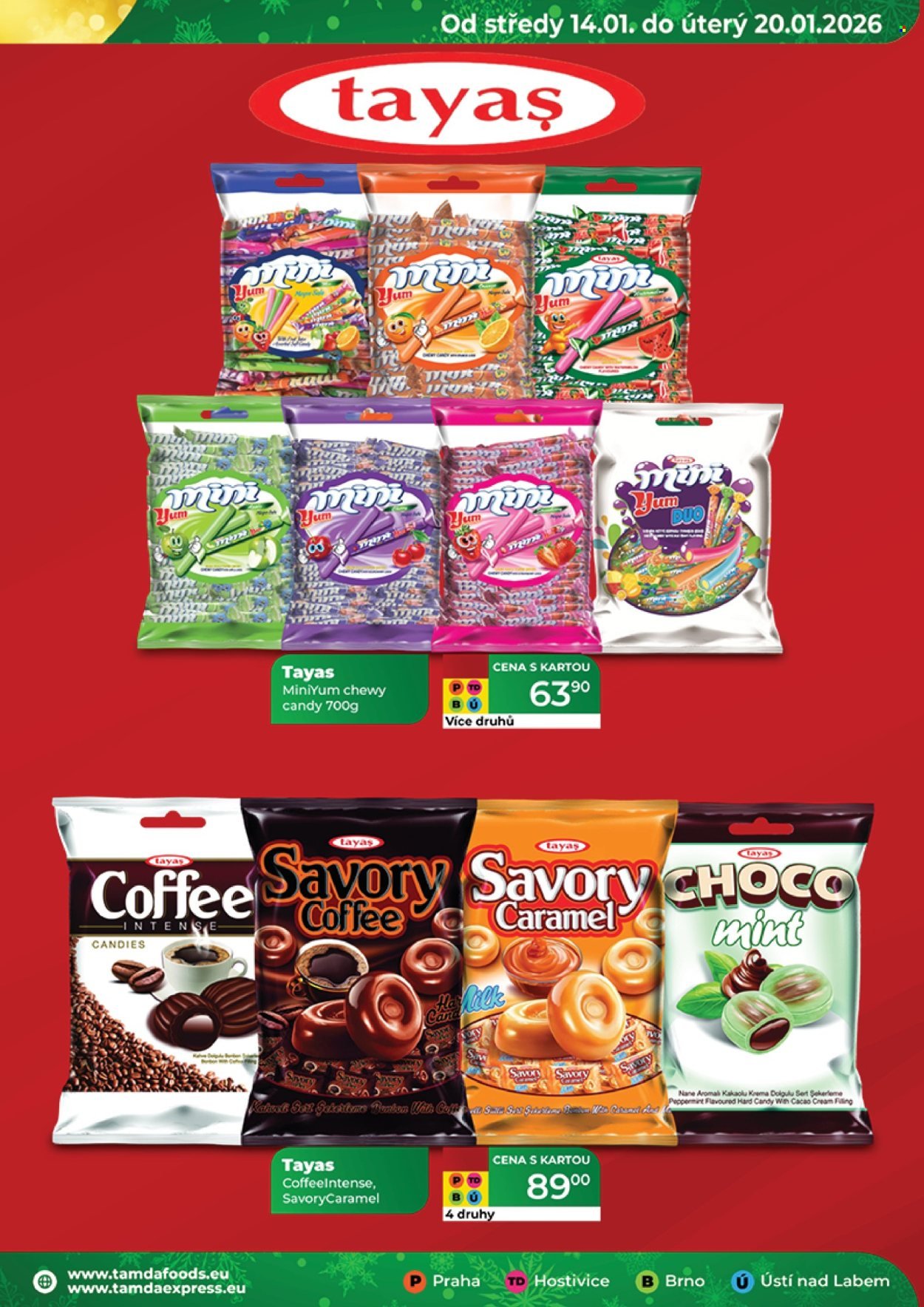 TAMDA FOODS leták - Od středy 14.1.2026 (2026-01-14 - 2026-01-20)