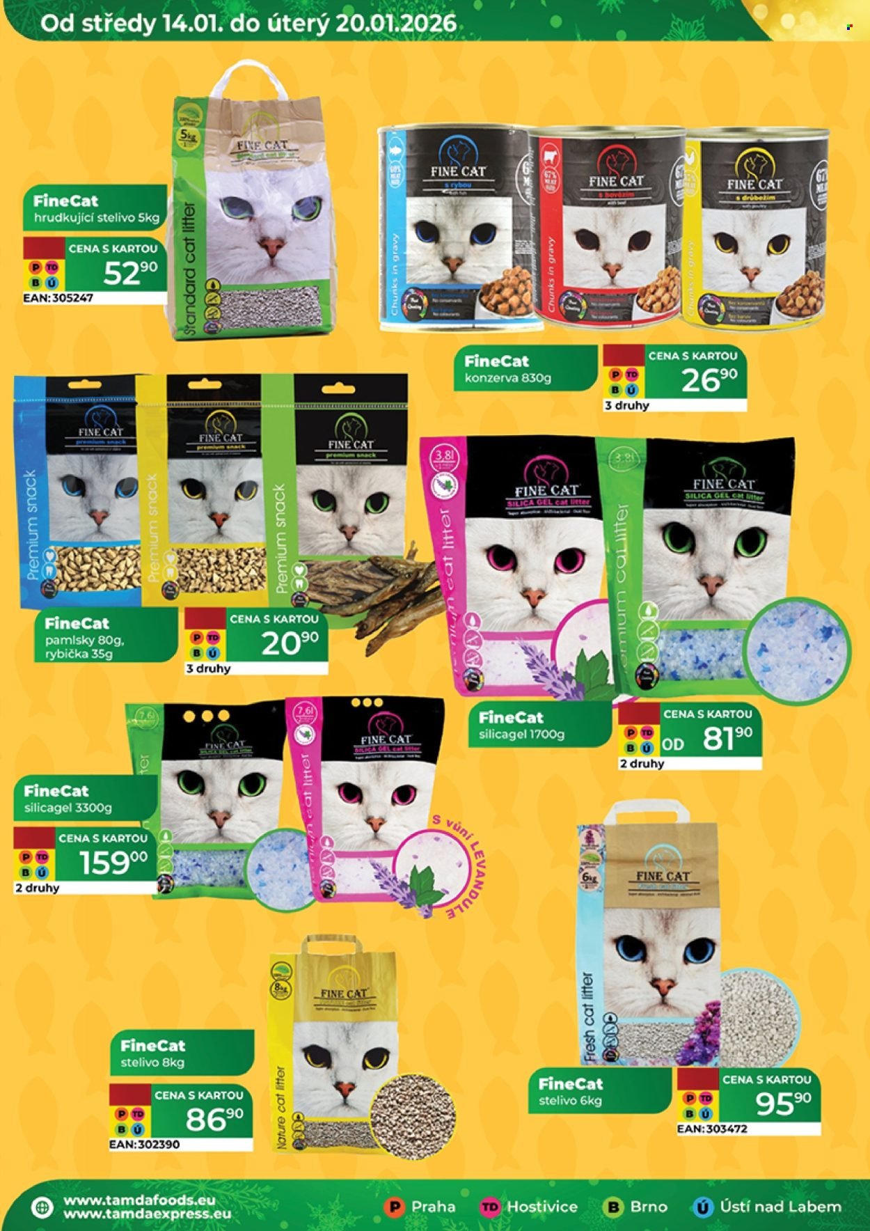 TAMDA FOODS leták - Od středy 14.1.2026 (2026-01-14 - 2026-01-20)