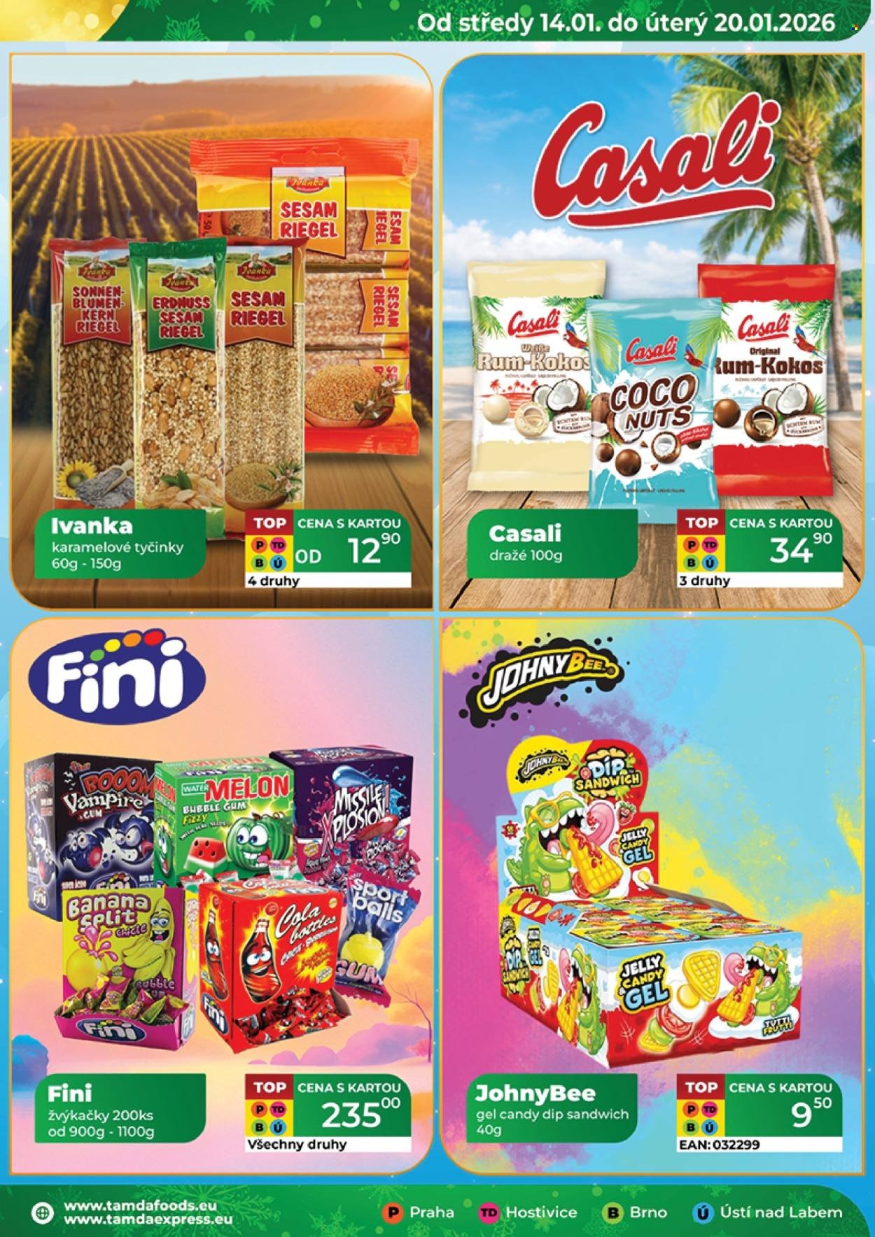 TAMDA FOODS leták - Od středy 14.1.2026 (2026-01-14 - 2026-01-20)