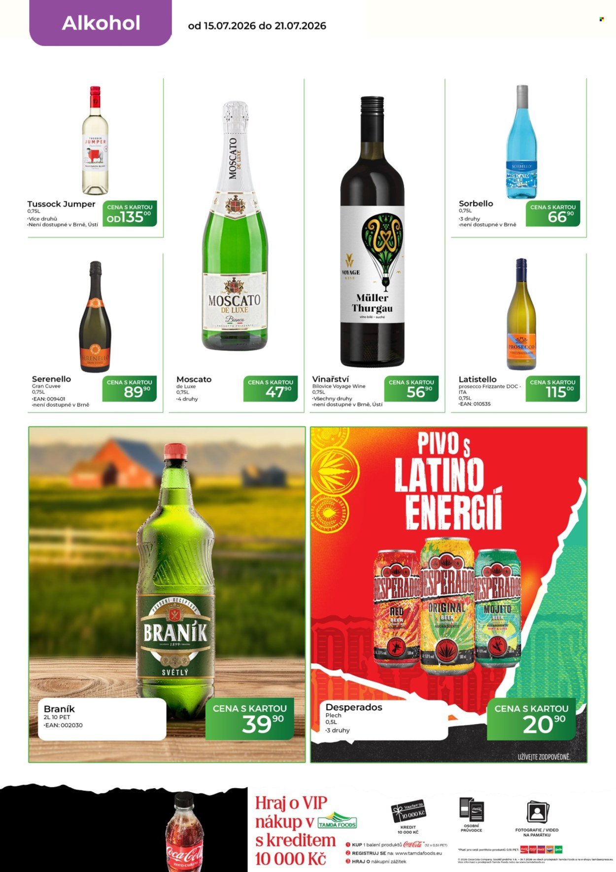 TAMDA FOODS leták - Od středy 15.7.2026