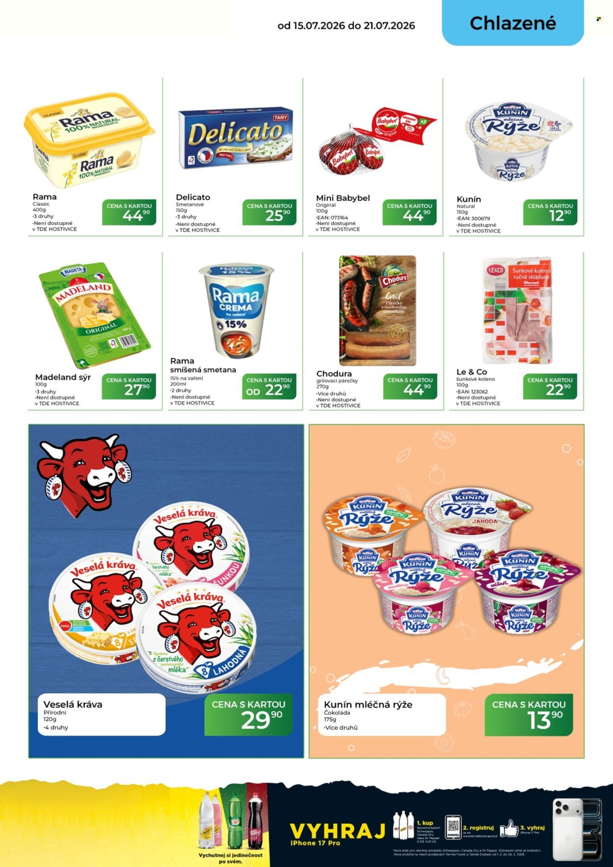 TAMDA FOODS leták - Od středy 15.7.2026