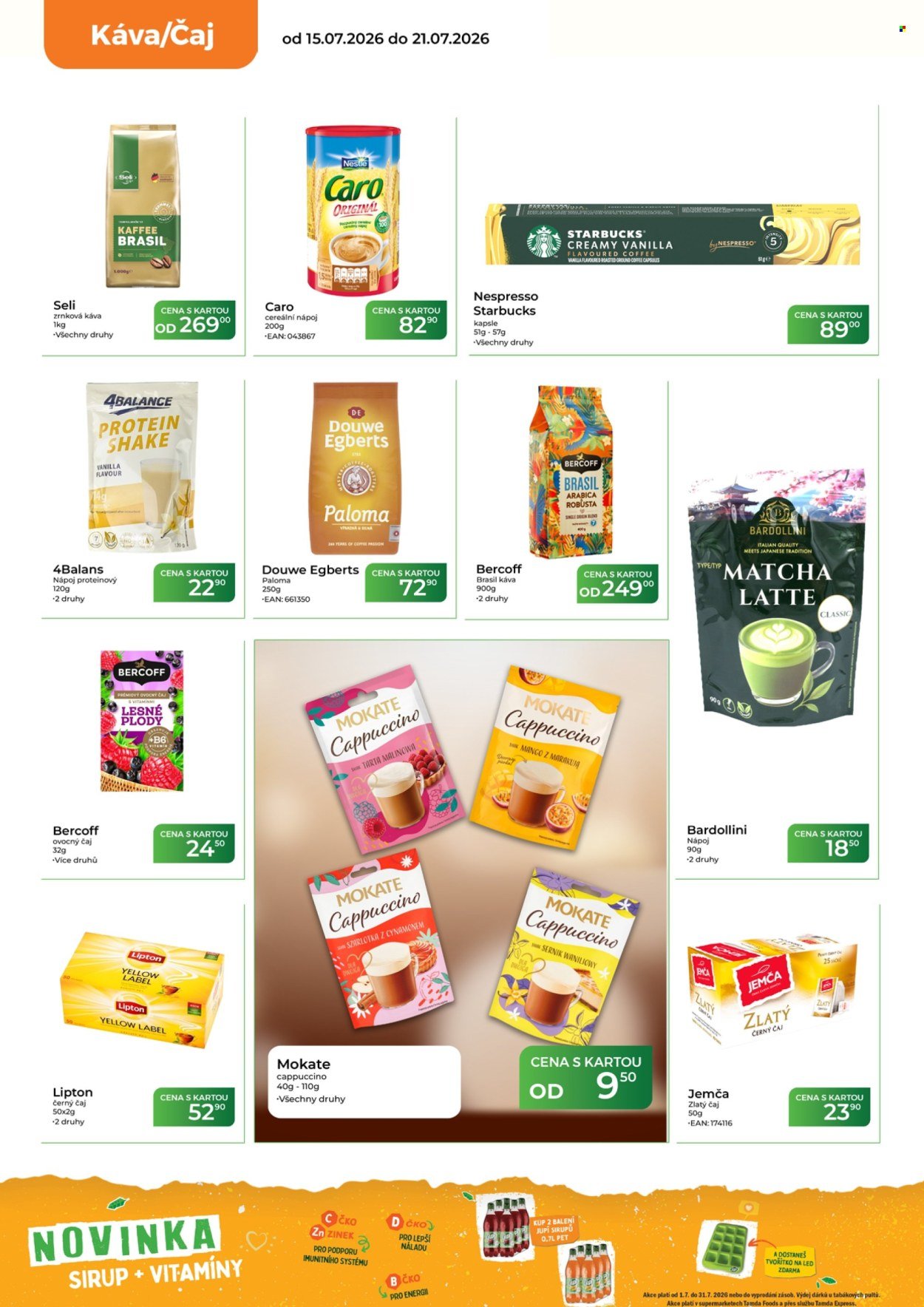 TAMDA FOODS leták - Od středy 15.7.2026
