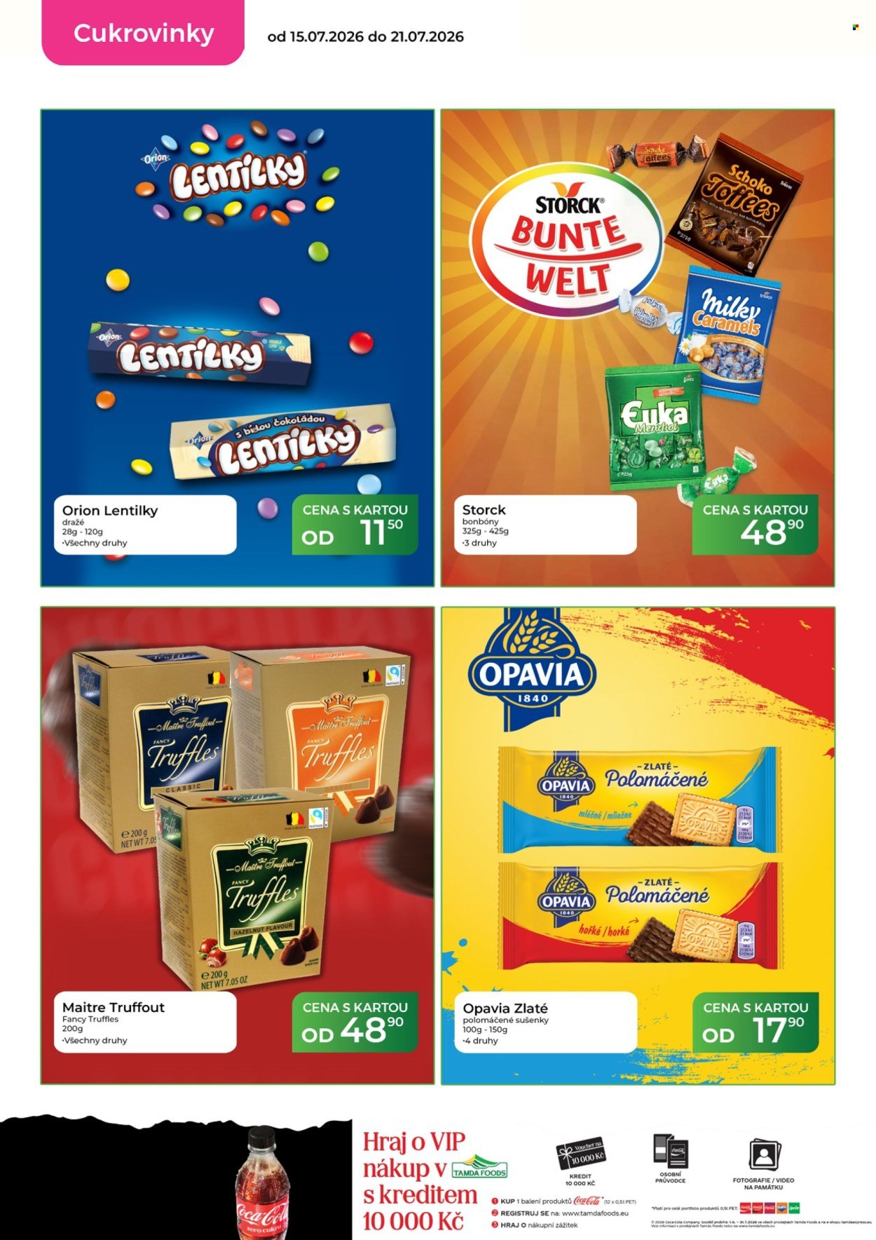 TAMDA FOODS leták - Od středy 15.7.2026