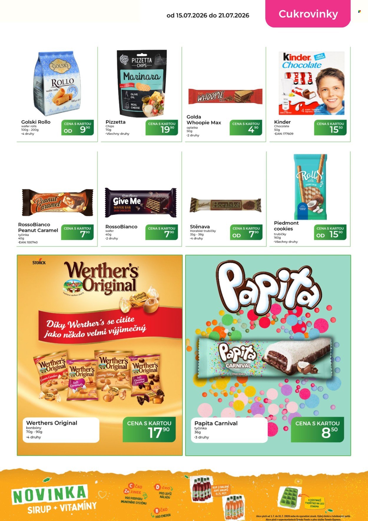 TAMDA FOODS leták - Od středy 15.7.2026